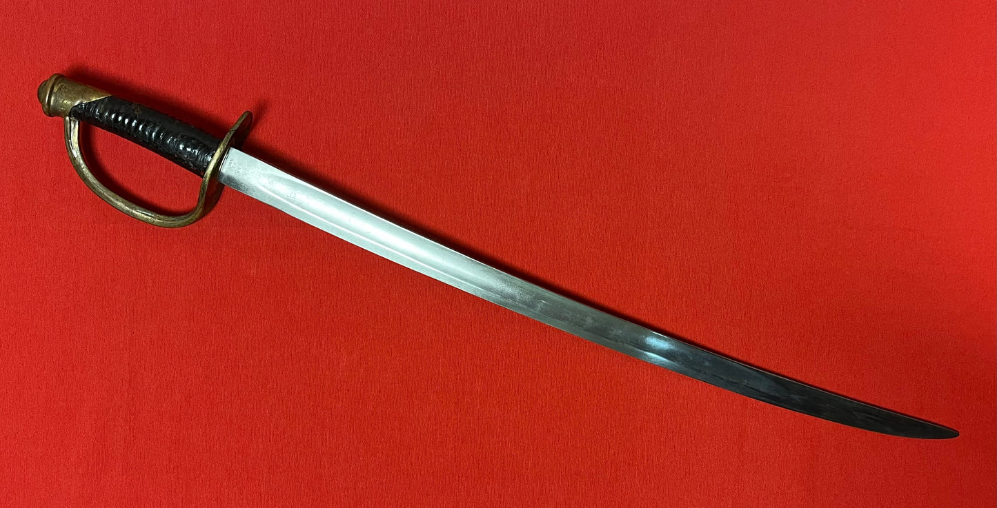 Original U.S. Civil War M1860 Naval Cutlass-Sword by Ames Mfg. Co. Dated 1862