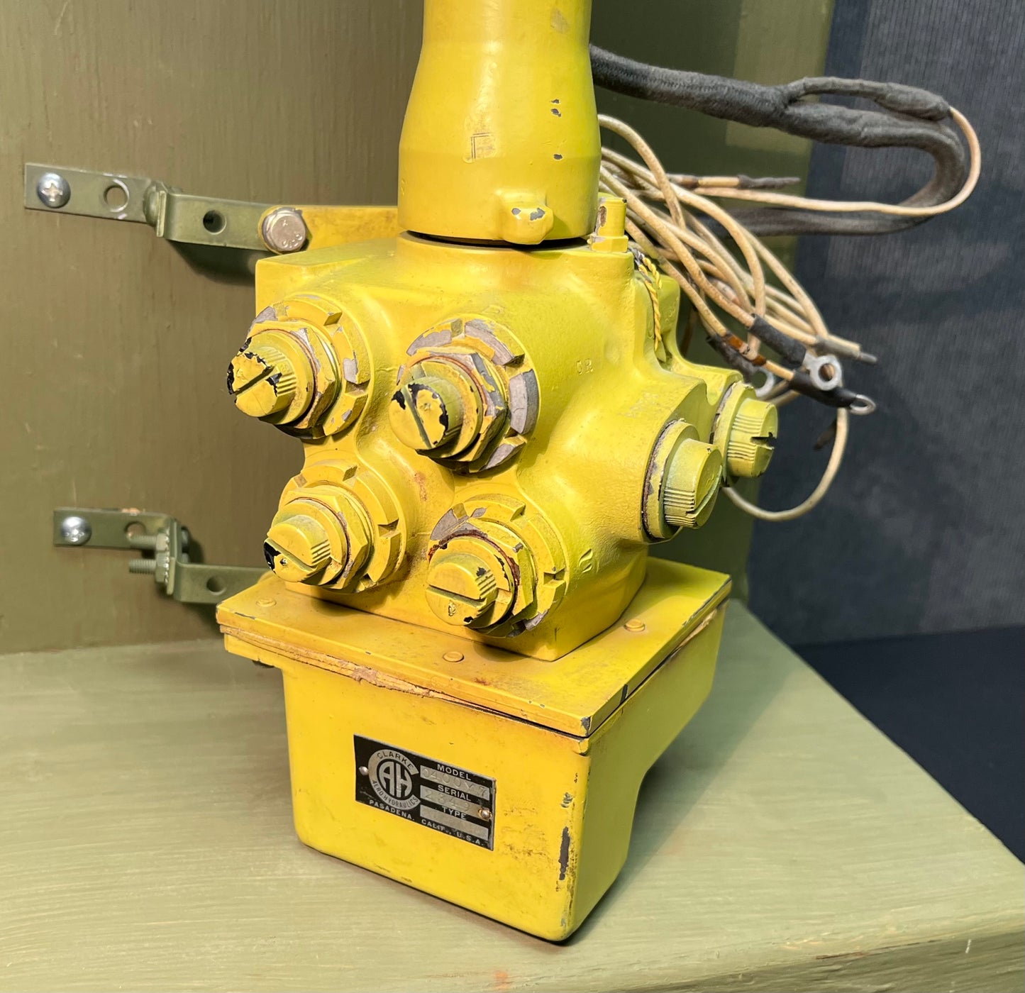 WWII B-24 Liberator Aircraft Gun Turret Control Stick