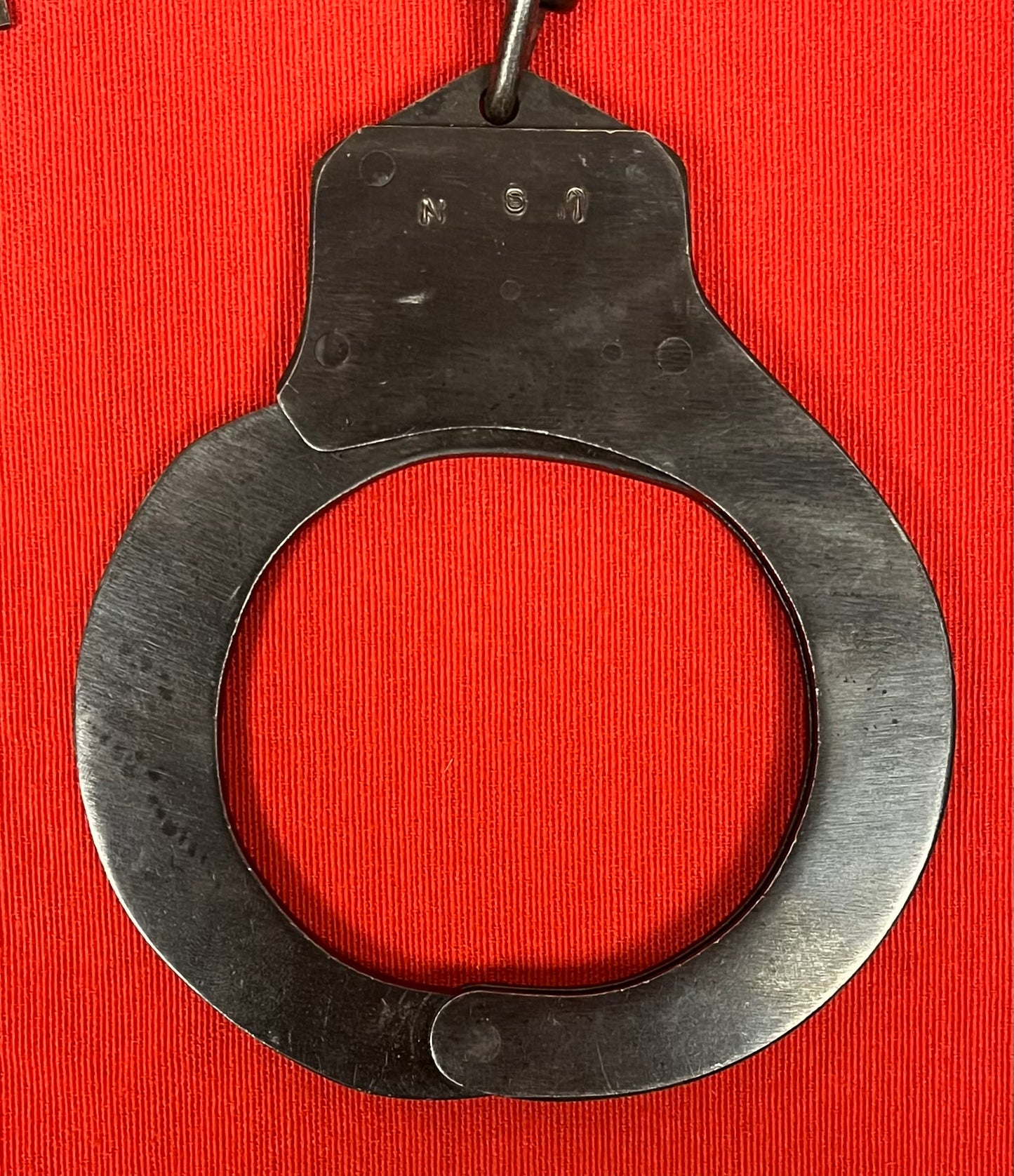Original WWII U.S.N. Navy Marked Handcuffs Harvard Lock Company Hand & Leg Irons W/ Keys