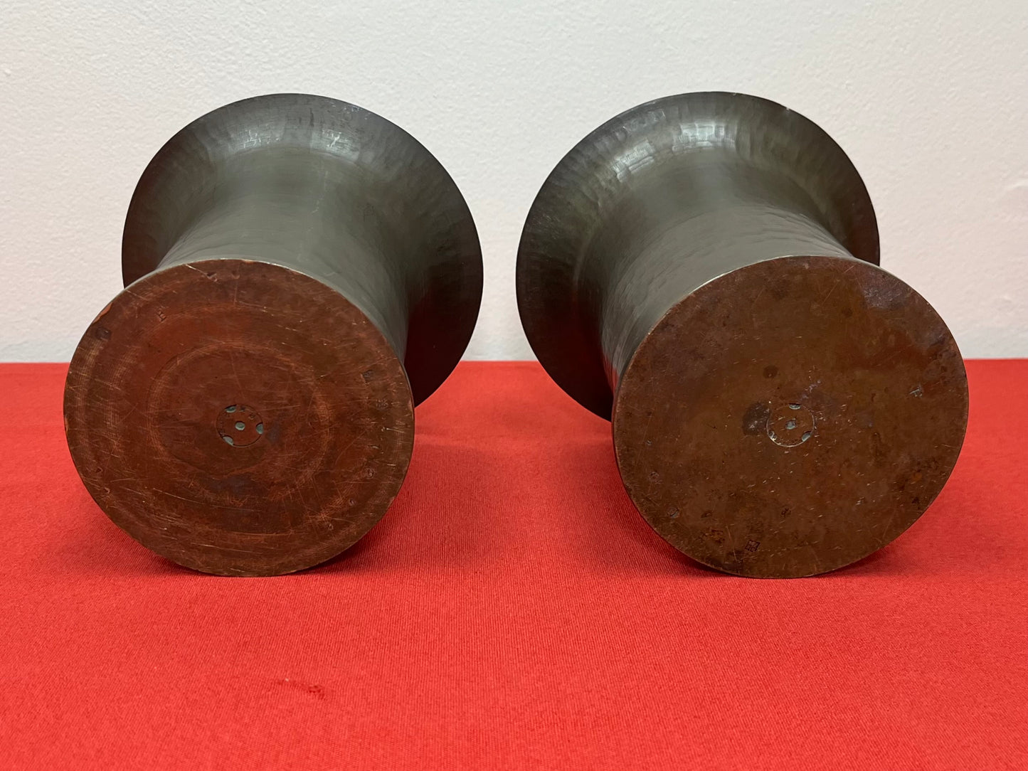 WW2 JAPANESE 170MM ARTILLERY SHELL (TRENCH ART) VASES/PLANTERS - LARGE