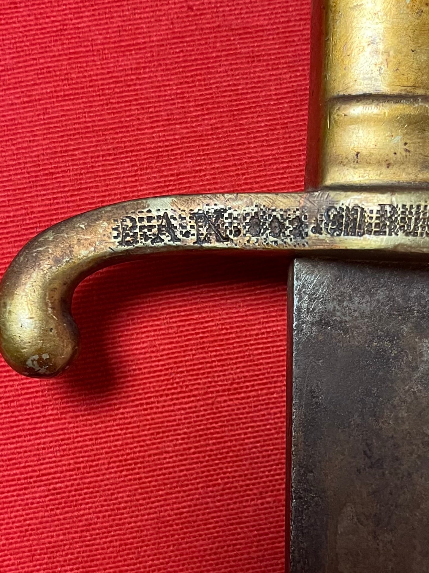 M1864 German Prussian “Faschinenmesser” Short Sword by H.K. Unit Marked