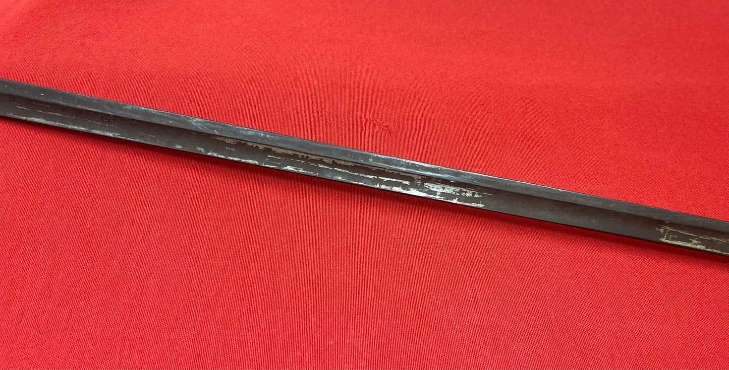U.S. M1840 NCO Non-Commissioned Officer's Sword by Emerson & Silver Dated 1863 - Civil War Era