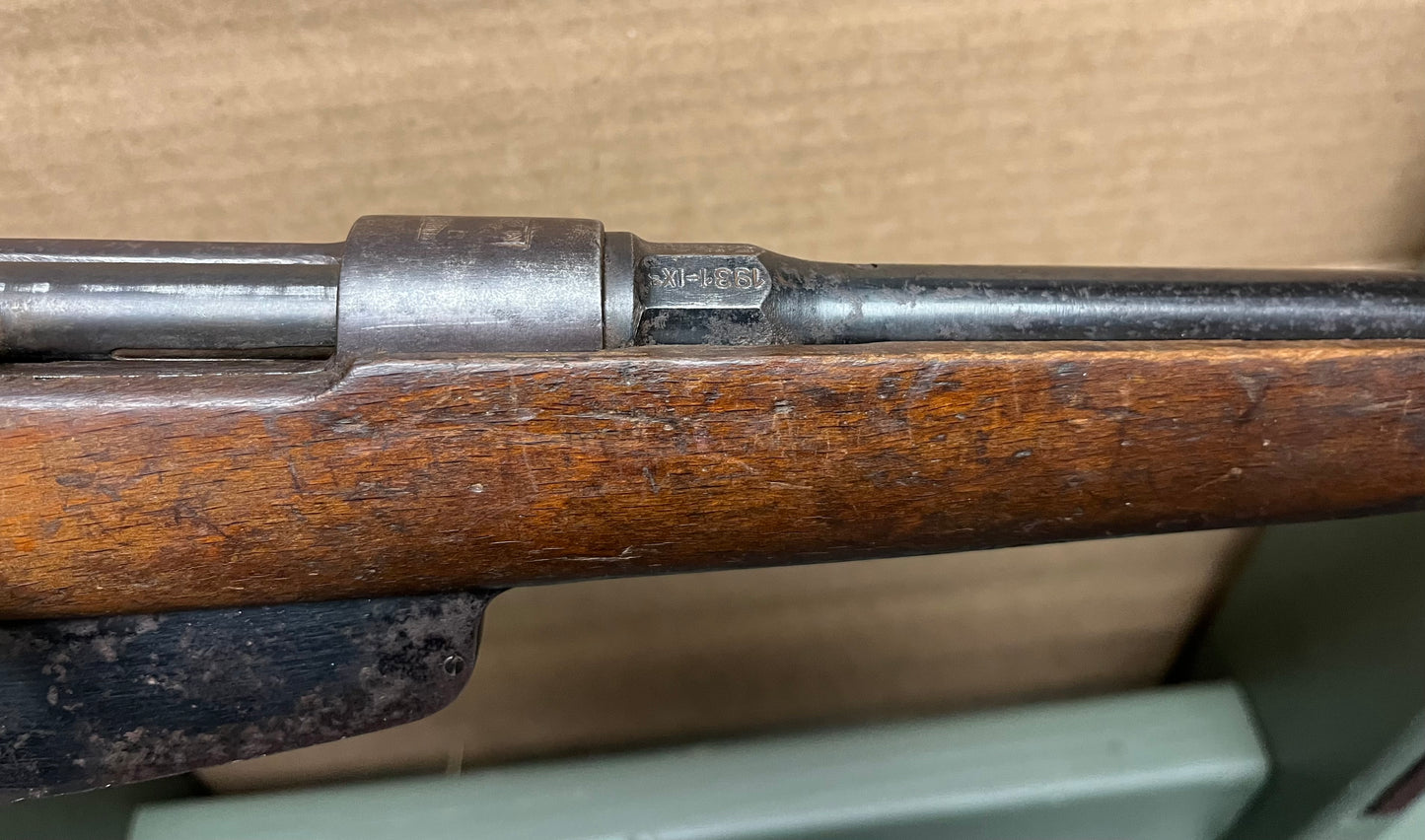 WWll Italian ONB Fascist Youth Balilla Blank Firing M1891 Carcano Child’s Training Rifle