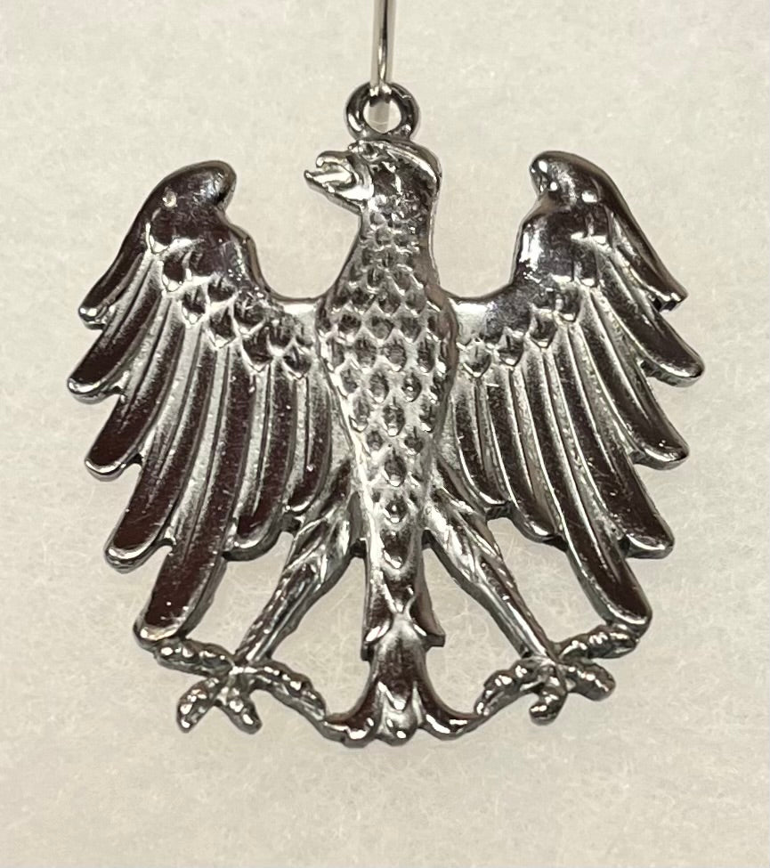 1926 Imperial German “Sports” Swimming Competition Eagle Pendant/Medal 1st Place .900 Silver