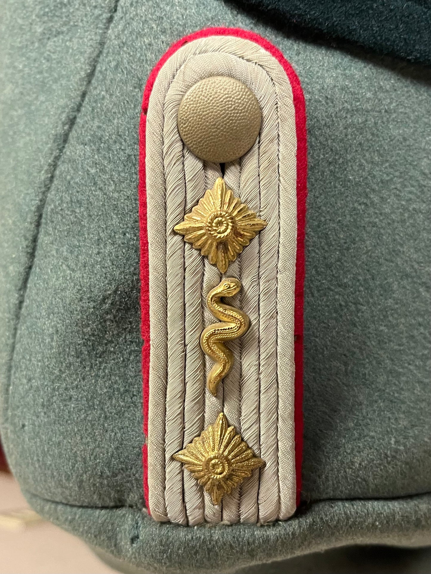 Authentic WW2 German Veterinary Officer’s Greatcoat / Trench Coat Marker’s Label