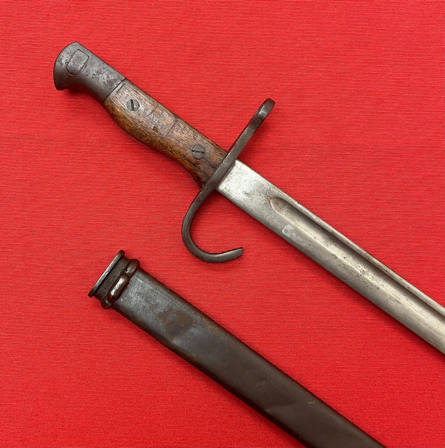 WW2 Japanese Arisaka Type 30 Bayonet & Scabbard / Training