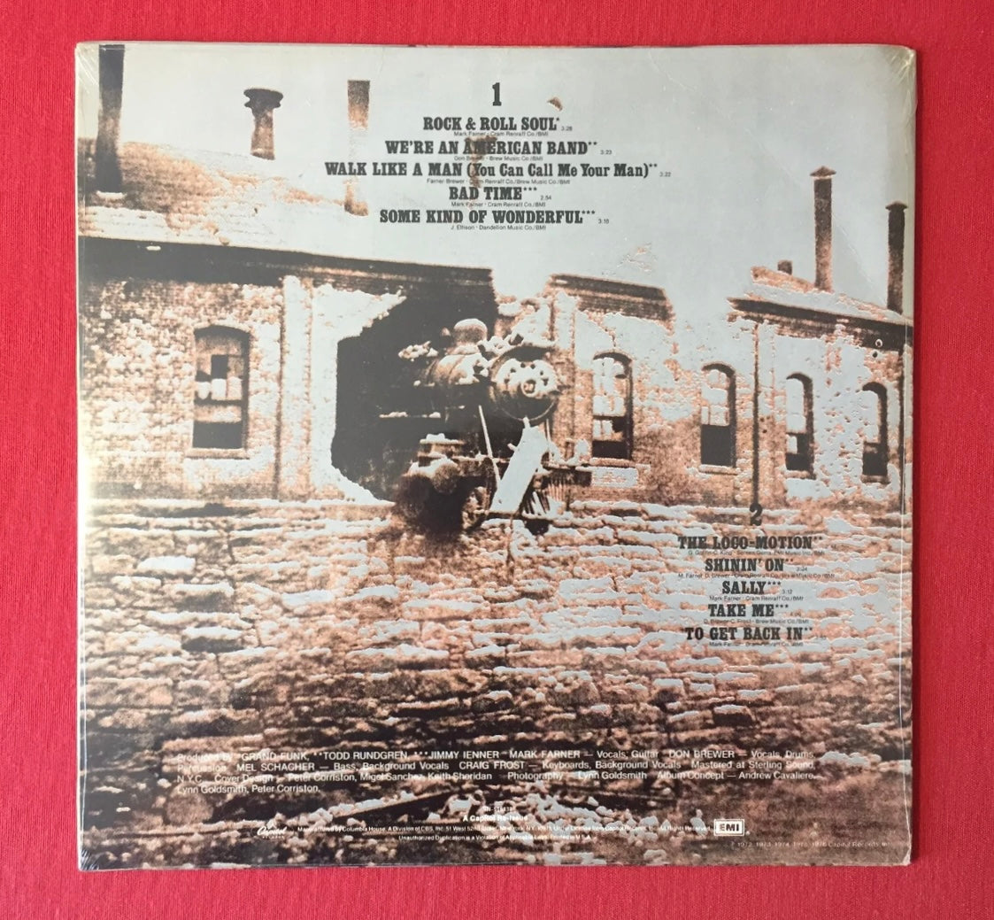 Sealed / Grand Funk Railroad - Grand Funk Hits 1980 LP Record No Barcode !!!