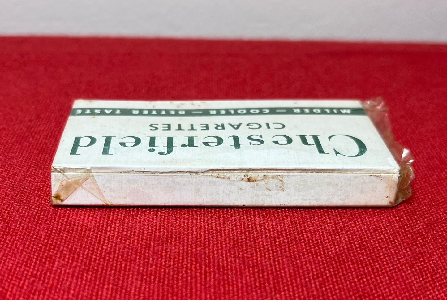 ORIGINAL WWll U.S. ISSUED CHESTERFIELD CIGARETTES K-RATION PACK