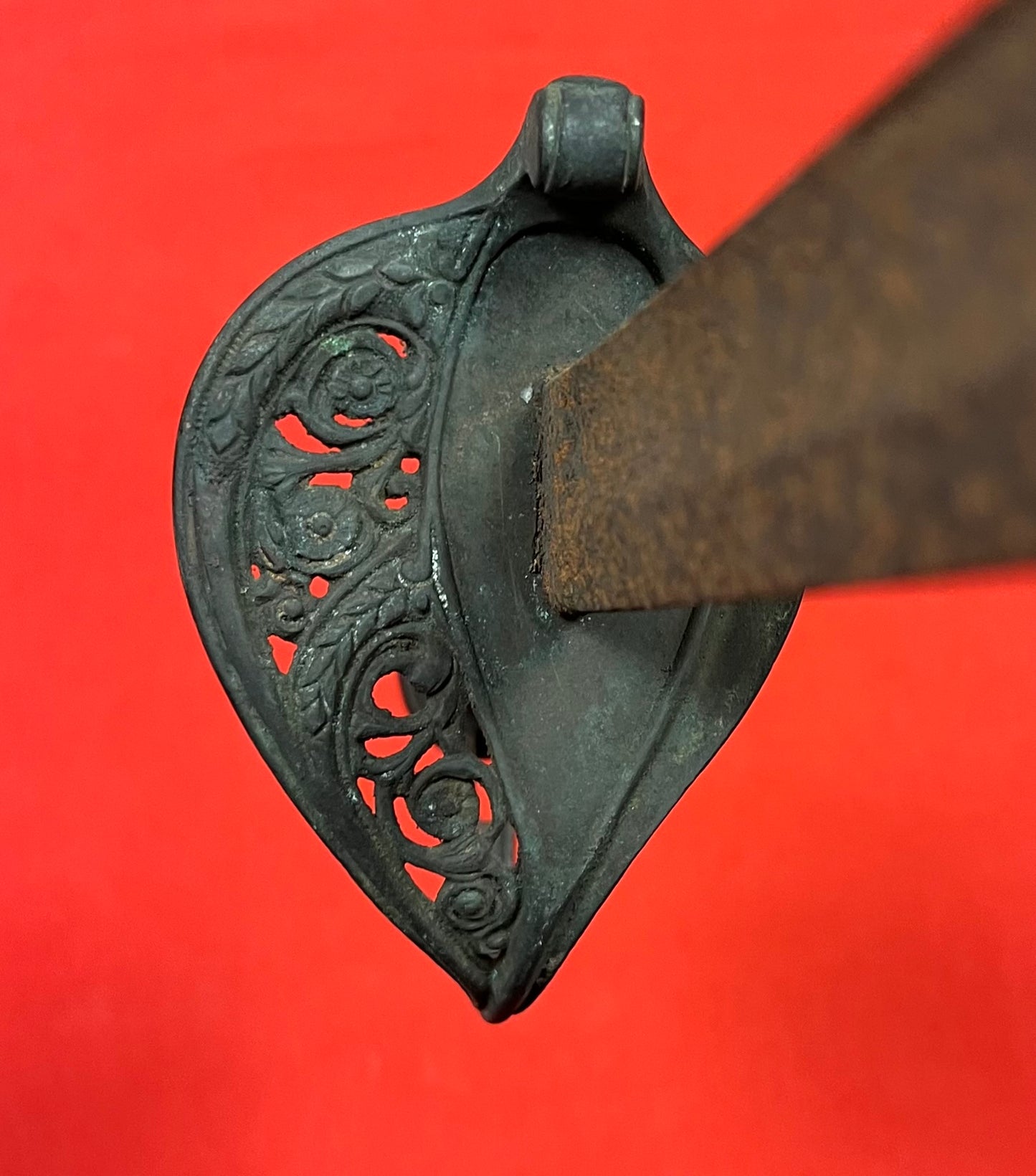 Civil War M1850 Foot Officers Sword Battlefield Pickup - Relic Condition