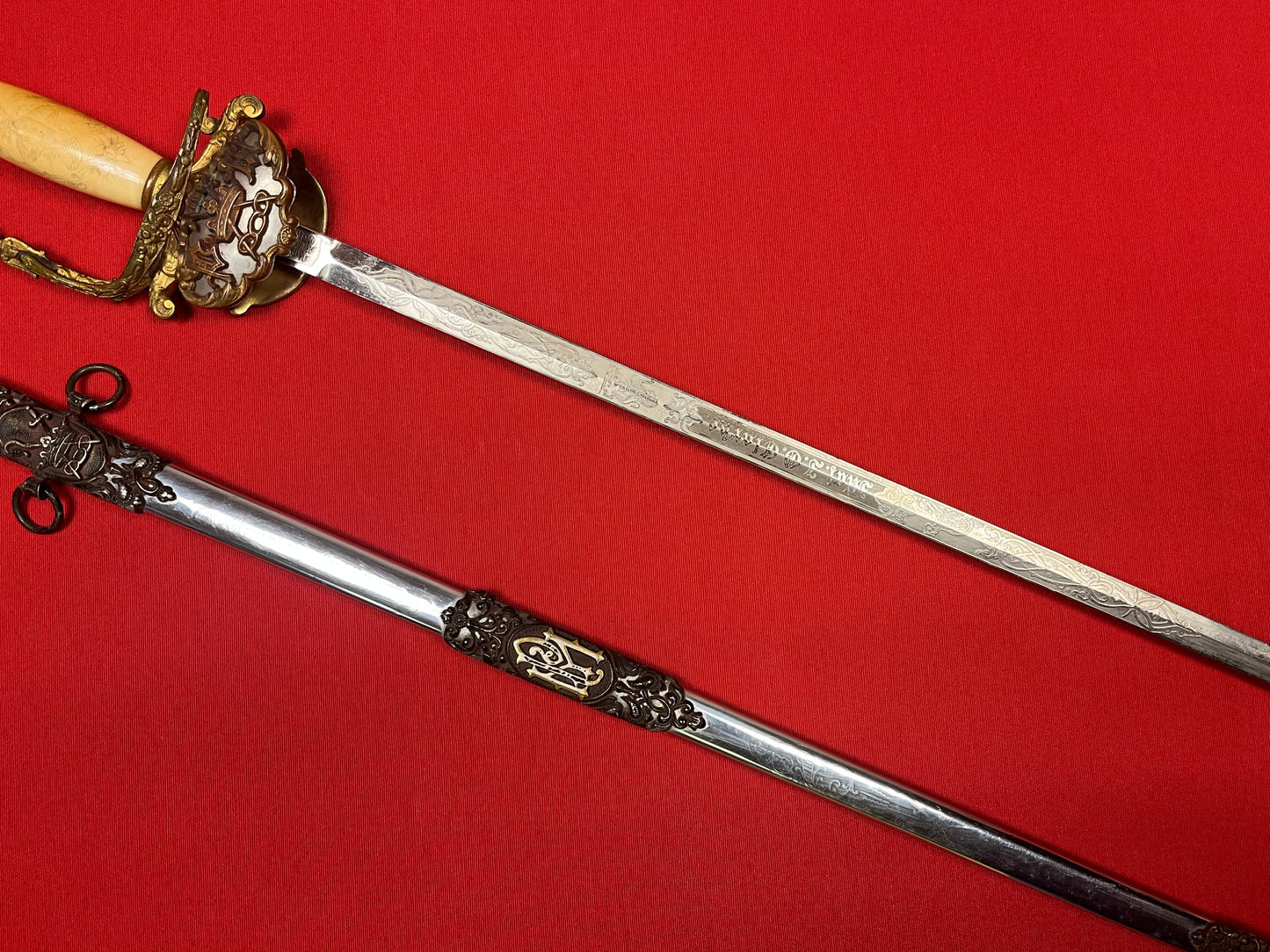 1880-90’s Patriarchs Militant Fraternal Order Sword Odd Fellows Named