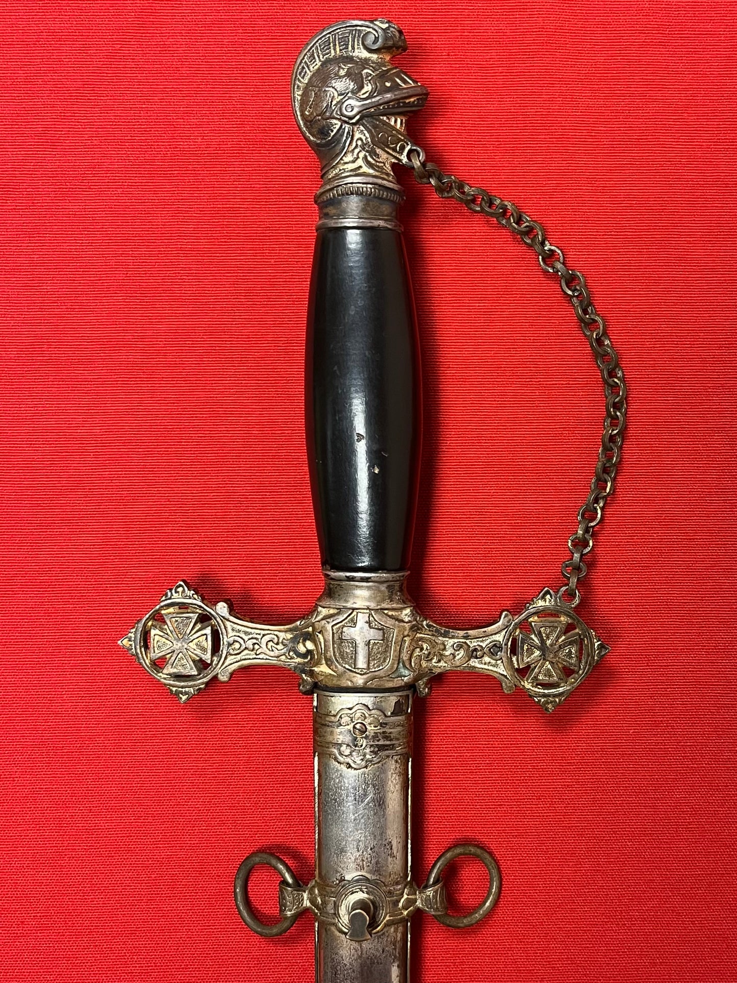 1890’s Knights Templar Fraternal Order Sword (Named & engraved) by Henderson-Ames Co.