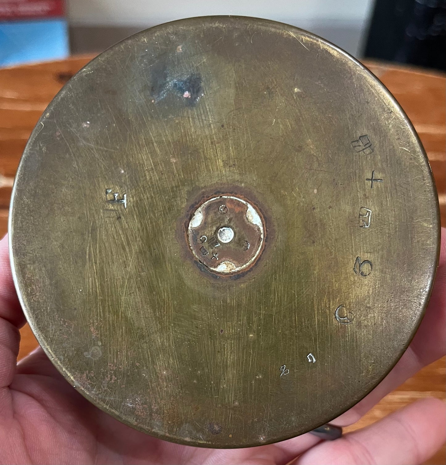 WWII JAPANESE ARTILLERY SHELL (TRENCH ART) ASHTRAY