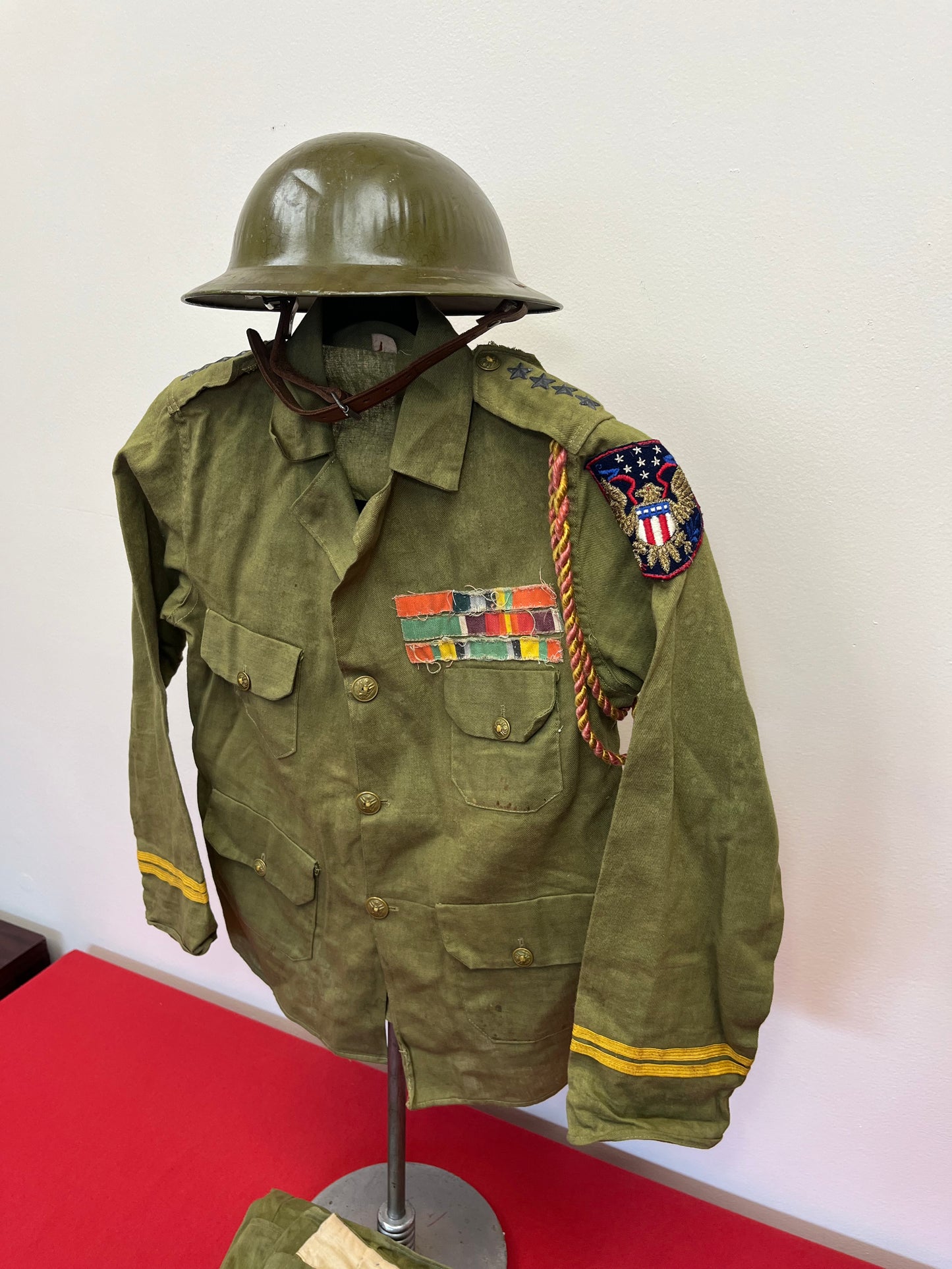 WW1 Era U.S. Child's (Small Size) Uniform Jacket, Pants & Helmet