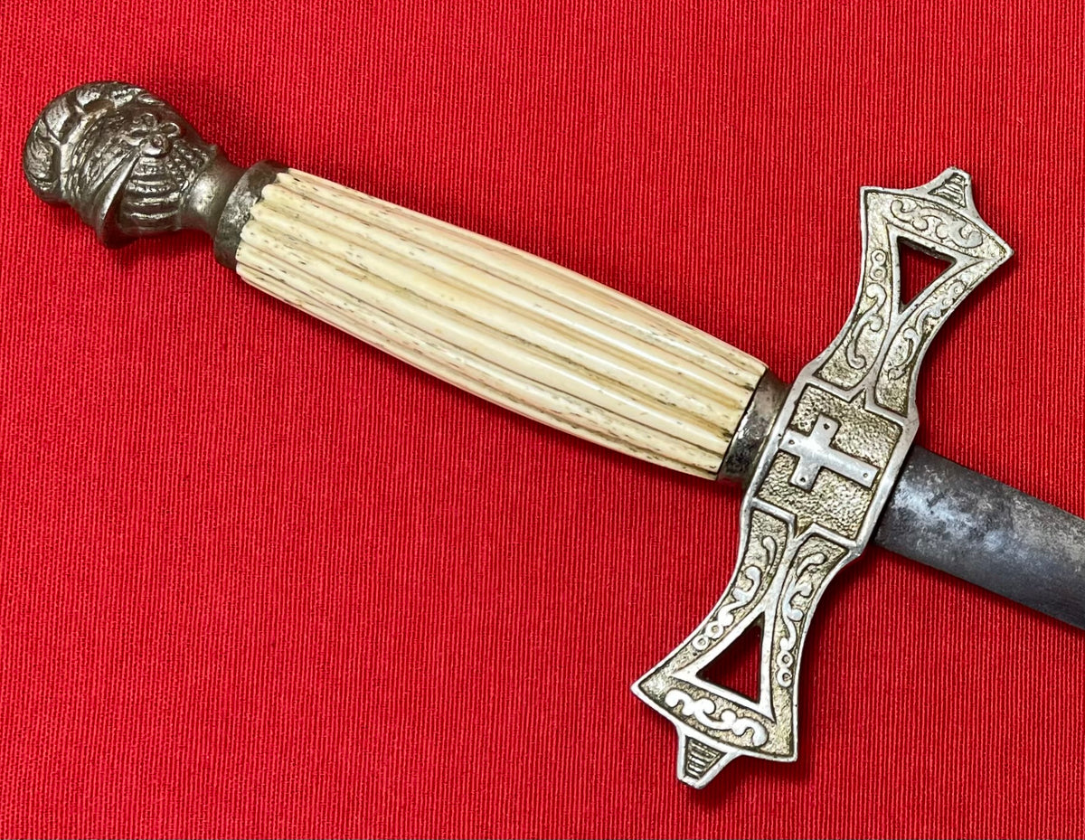 1800's Masonic Fraternal Order Sword by Chas Naylor Phila. P.A.