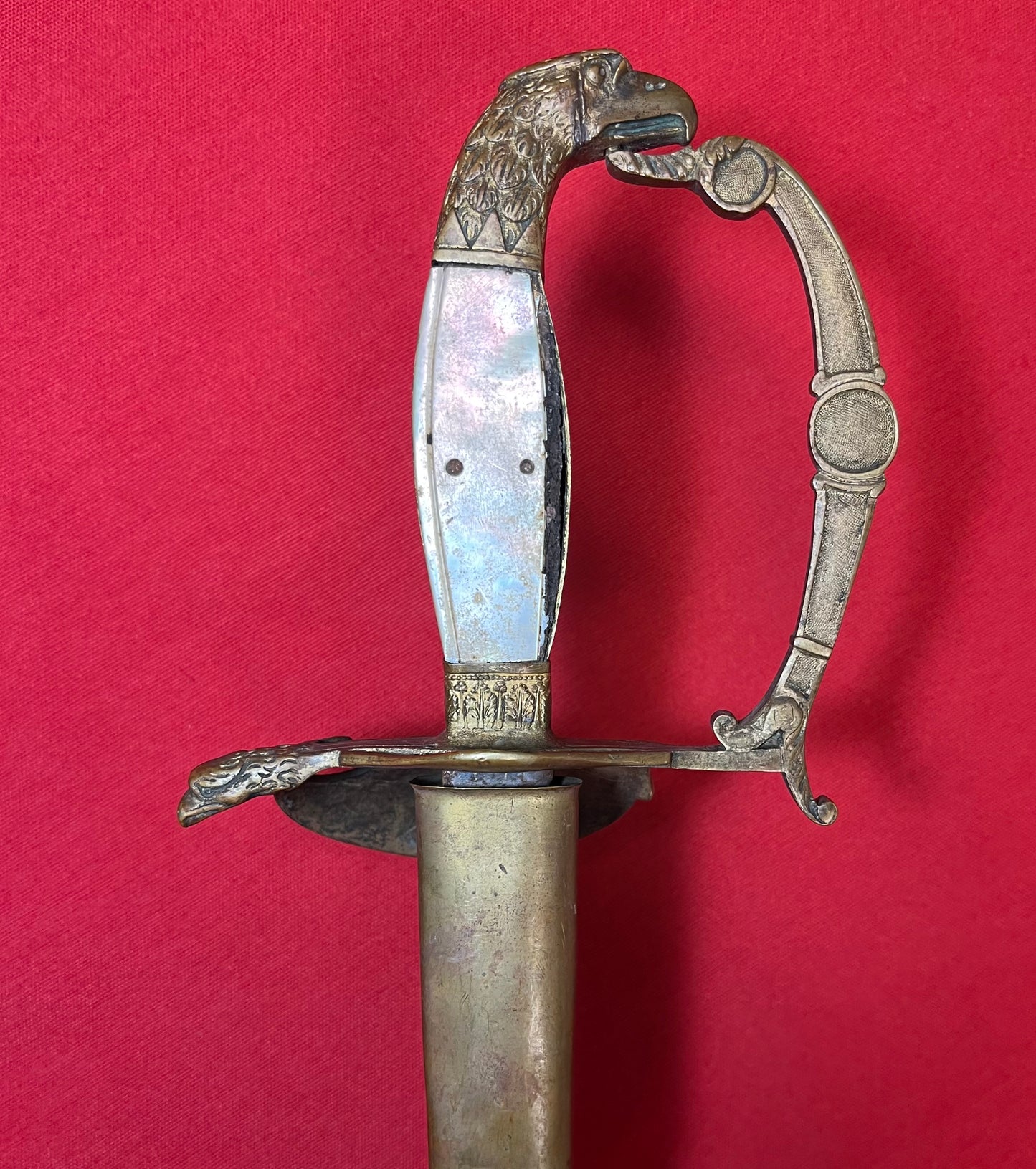 U.S. M1830 Officer's Eagle Head Pommel Sword P. Knecht