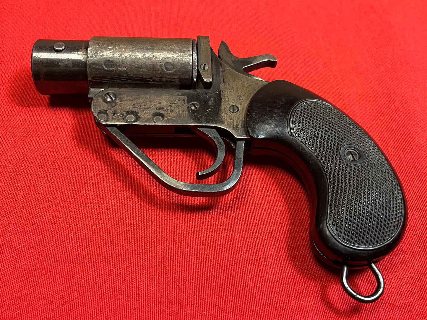 Original British WWII Molins No.2 Mk.5 Flare Signal Pistol for Armored Fighting Vehicles - Circa 1940