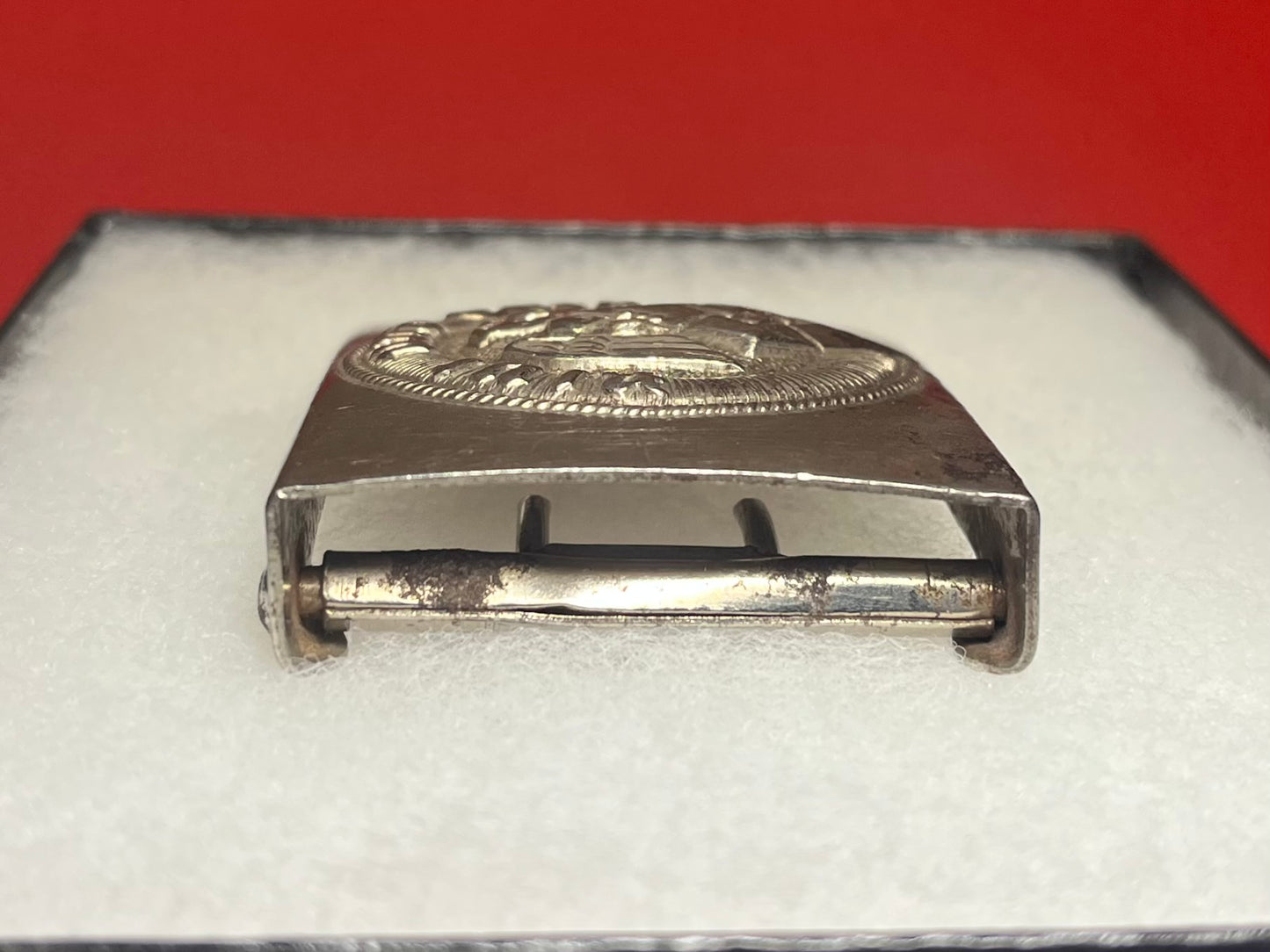 Original German WWII HJ (Hitler Youth) Belt Buckle - Marked RZM M4/45