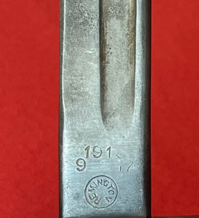 WWI U.S. MODEL 1913/17 REMINGTON ENFIELD BAYONET
