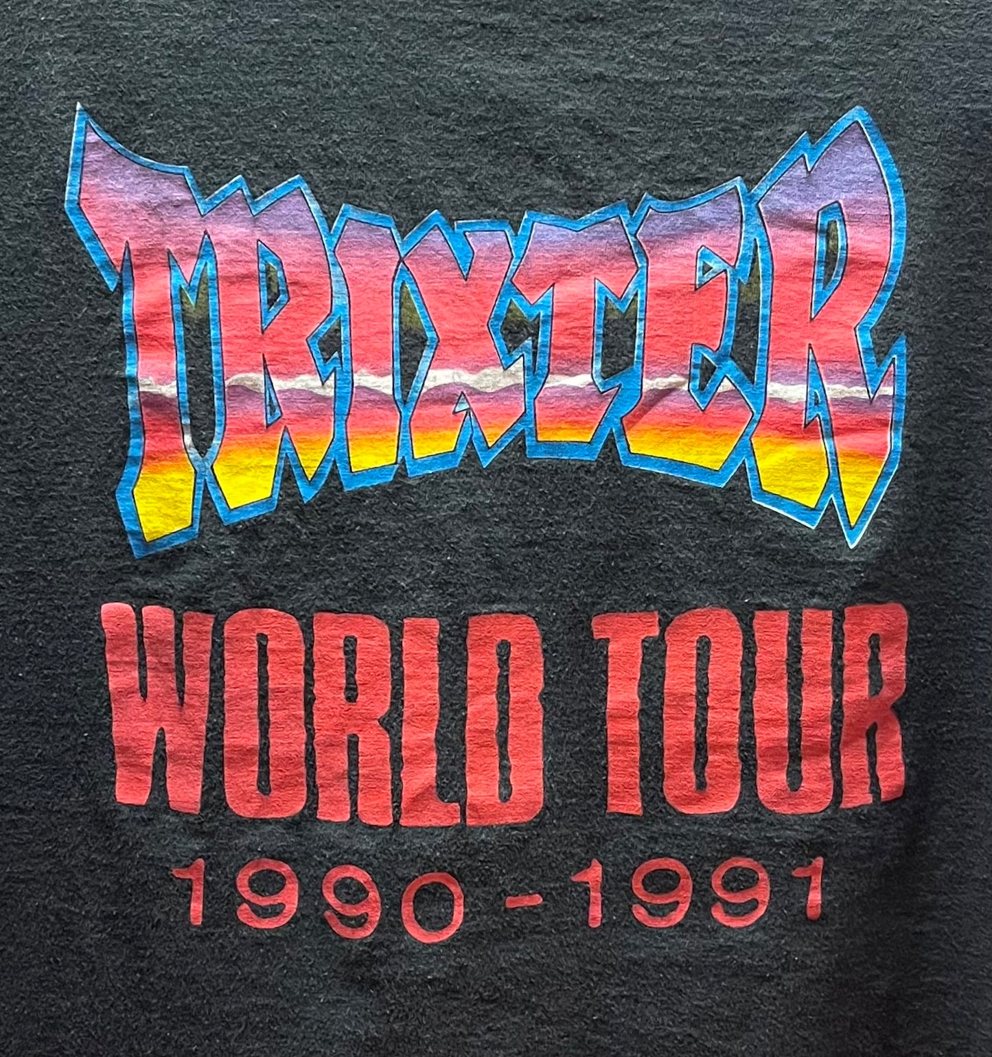 1990-1991 Trixter - Give It To Me Good Tour Concert T-Shirt Single Stitch OG Large