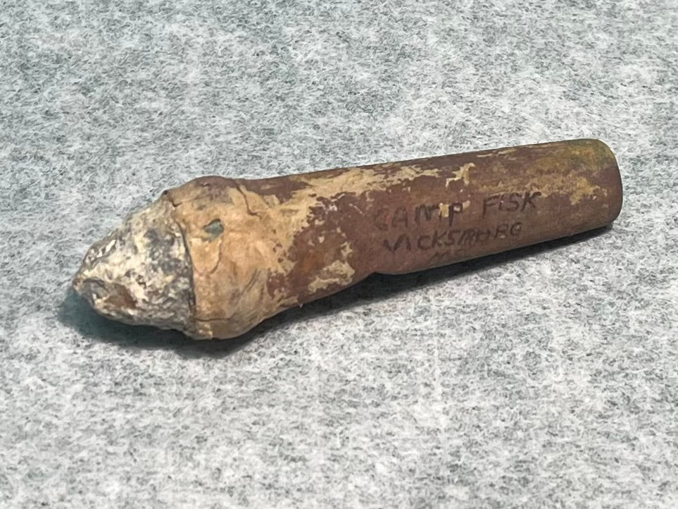 Civil War Burnside Bullet Camp Fisk Vicksburg M.S. Relic- Dug by Michael Rasmussen
