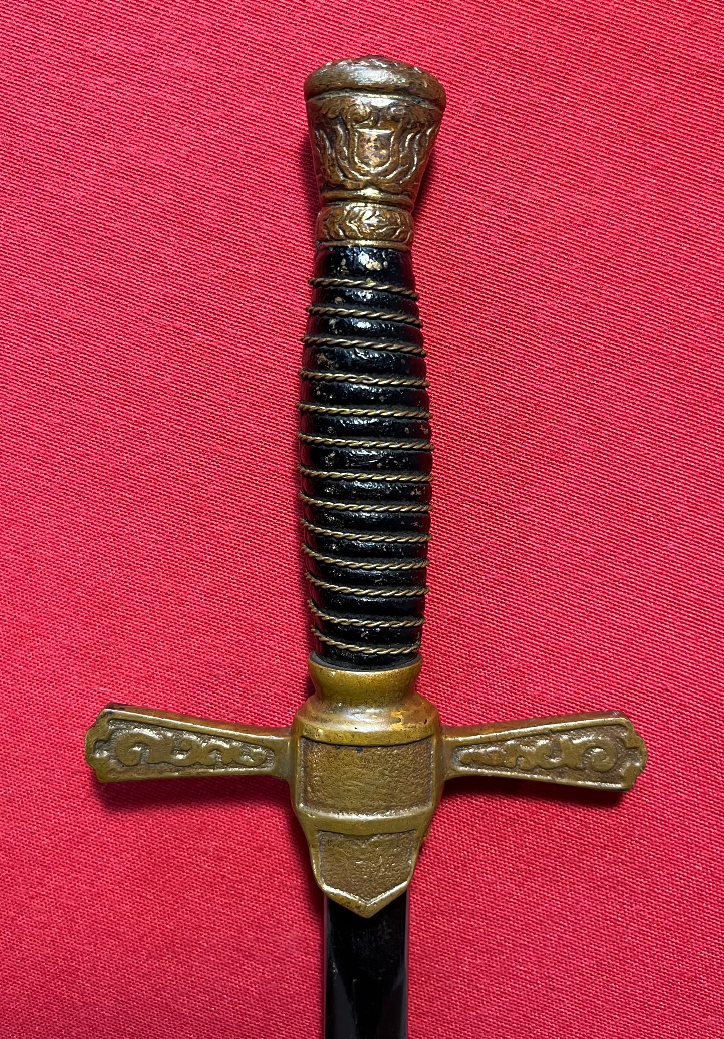 U.S 1880's Cadet Sword & Scabbard (Indian War Era)