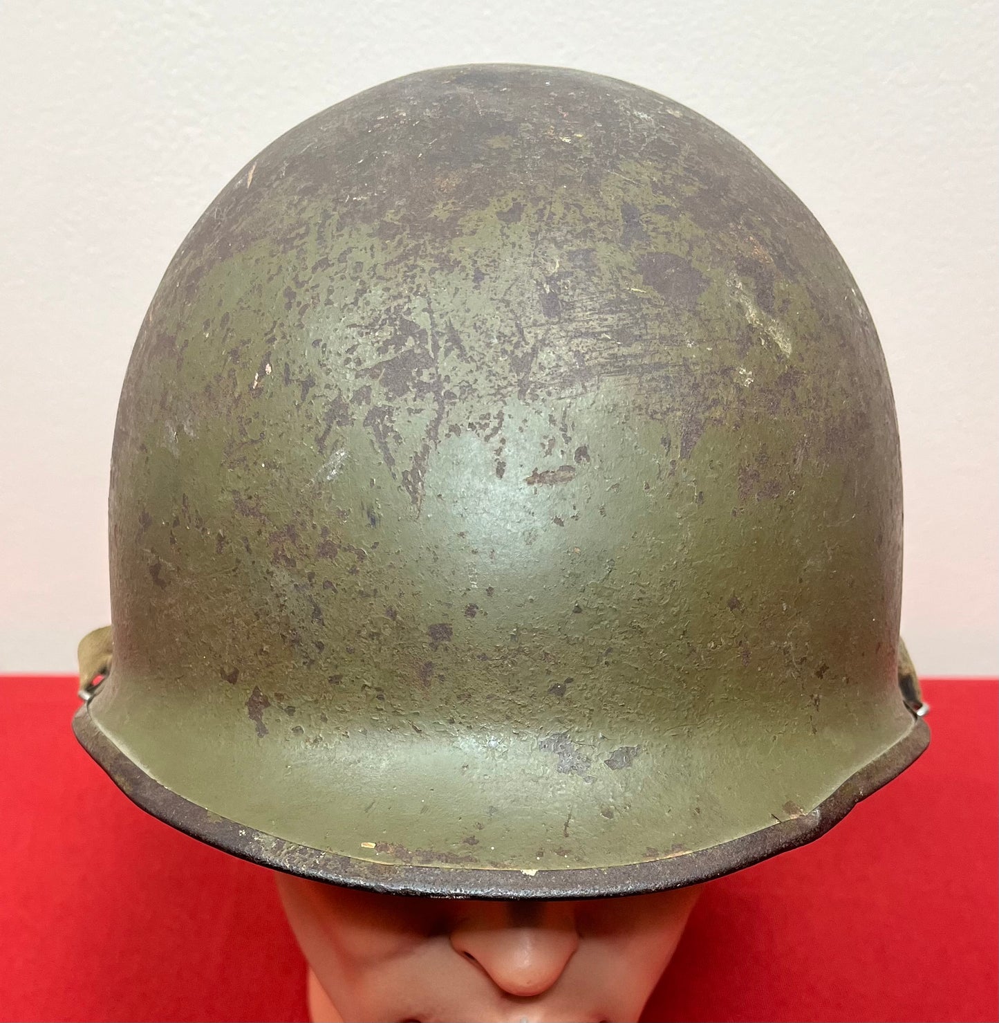 ORIGINAL WW2 U.S. M1 HELMET W/I  WESTINGHOUSE LINER