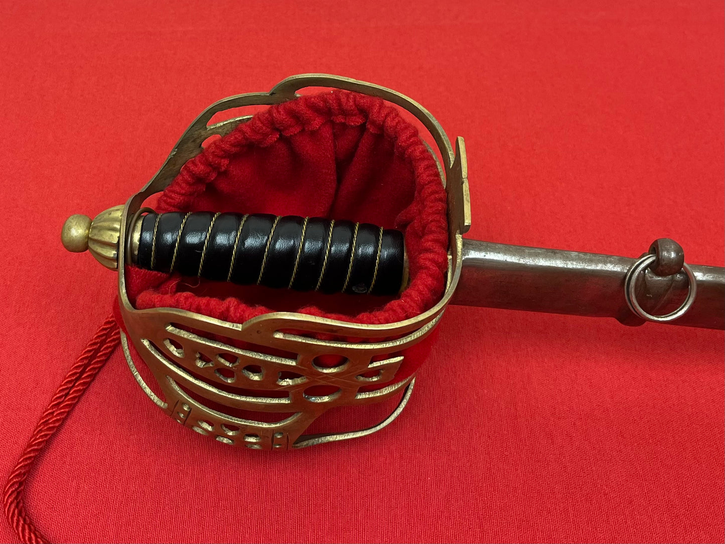 P1828 Scottish Basket-Hilted Claymore Broadsword (High-Grade) Reproduction