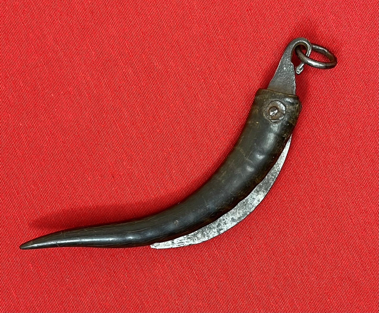 Pre-Civil War Folding Knife W/ Horn Handle
