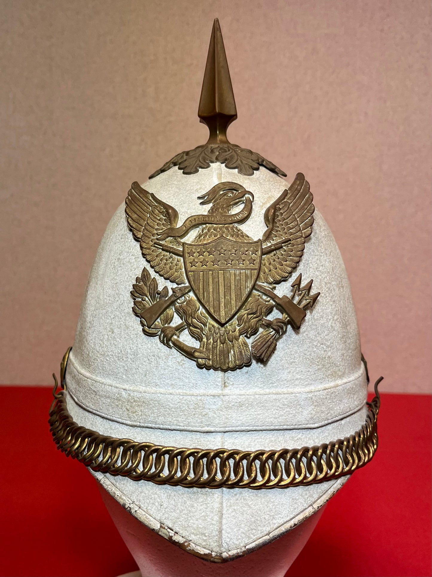 M1880 U.S. Infantry Pith Spiked Helmet - Battlefield Military Museum Gettysburg