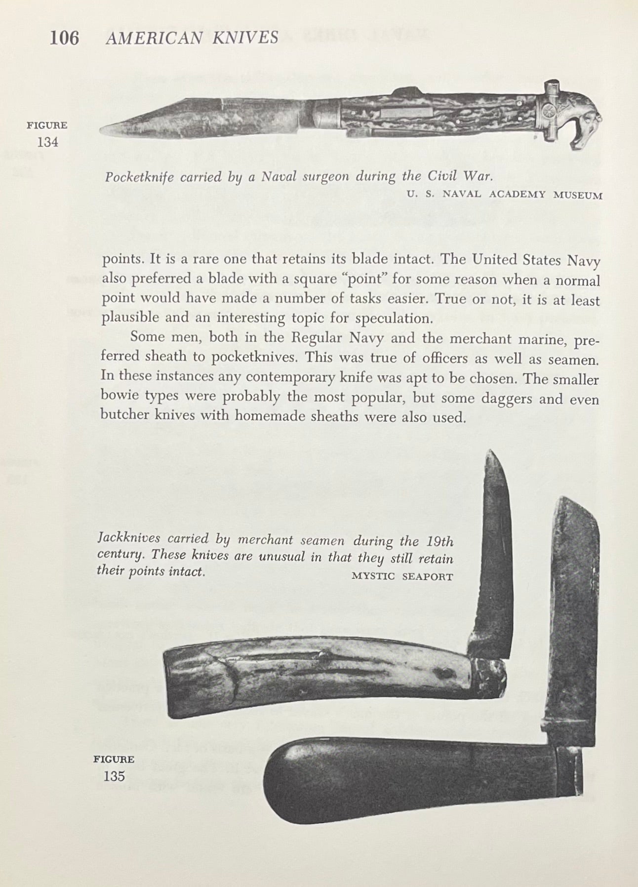 19th Century Seaman’s Jack Knife by Johnson Western Works - Circa 1860’s