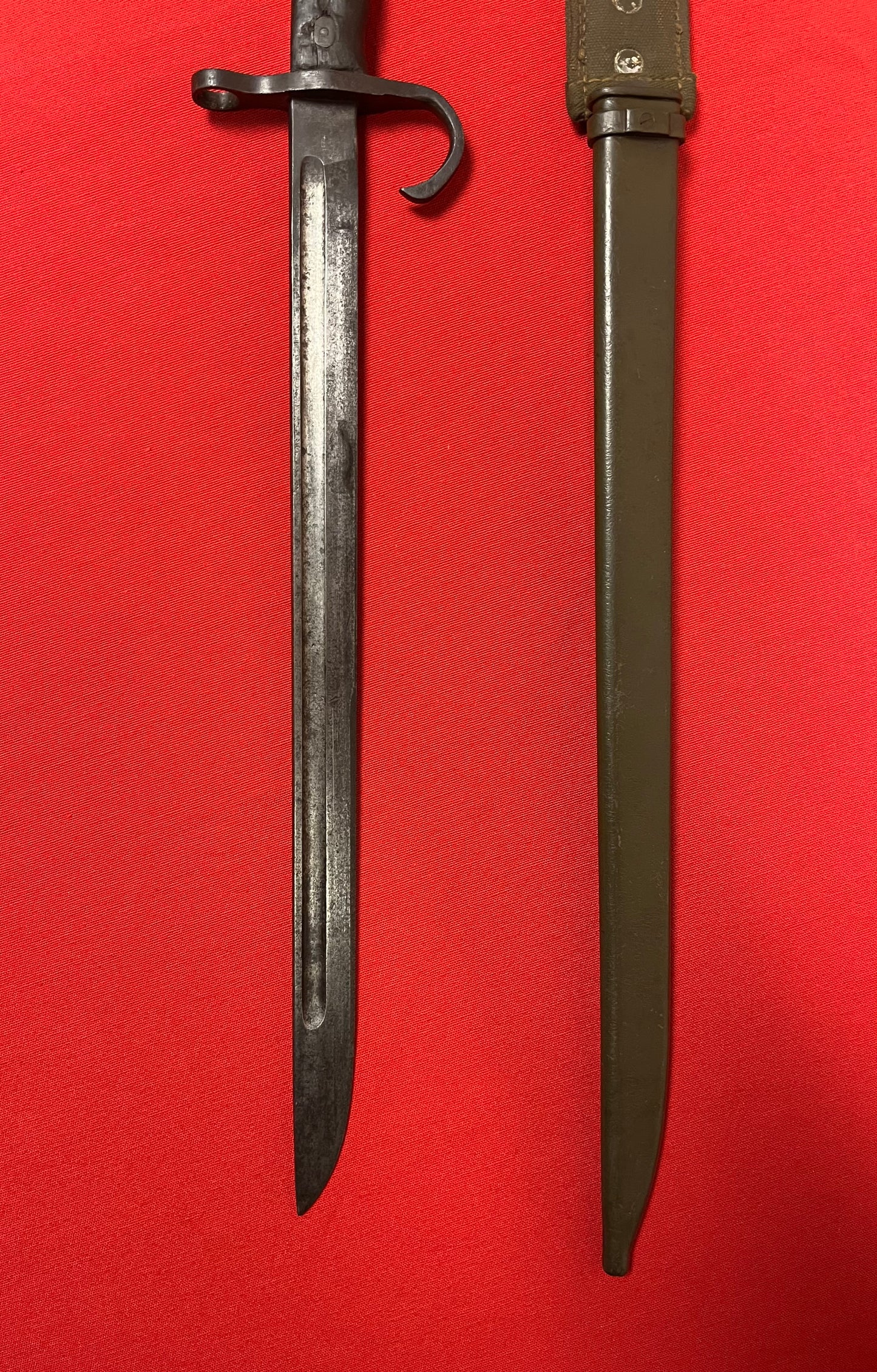 (Scarce) WWII U.S Japanese Arisaka Type 99 Bayonet - Korean War Conversion ROK
