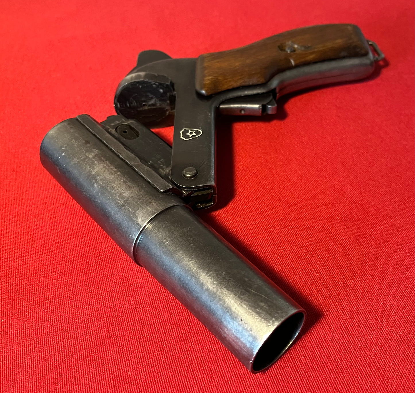 WW2 M1944 Russian Signal / Flare Pistol Model 1944 - Spsh2 (Documented)