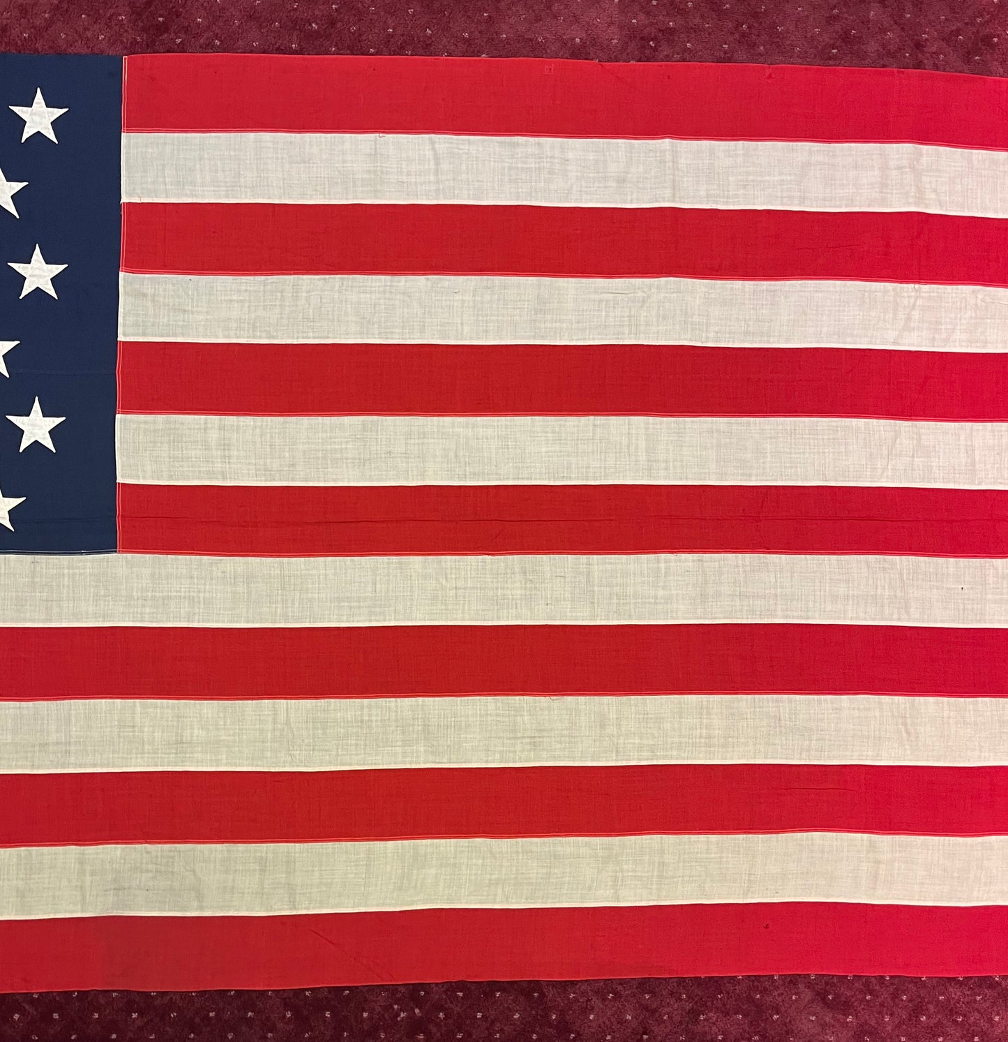 U.S. 45 Star Flag 12’ Spanish-American War Era (1896-1908) Owned by Samuel Rene Gummeré Ambassador of Morocco 1905-09