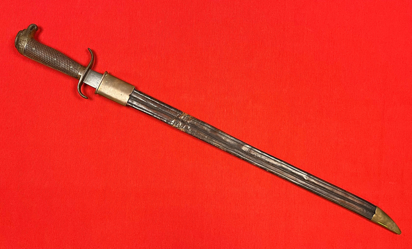 Original Spanish Officers Eagle Head Machete/Sword - Spanish American War 1898