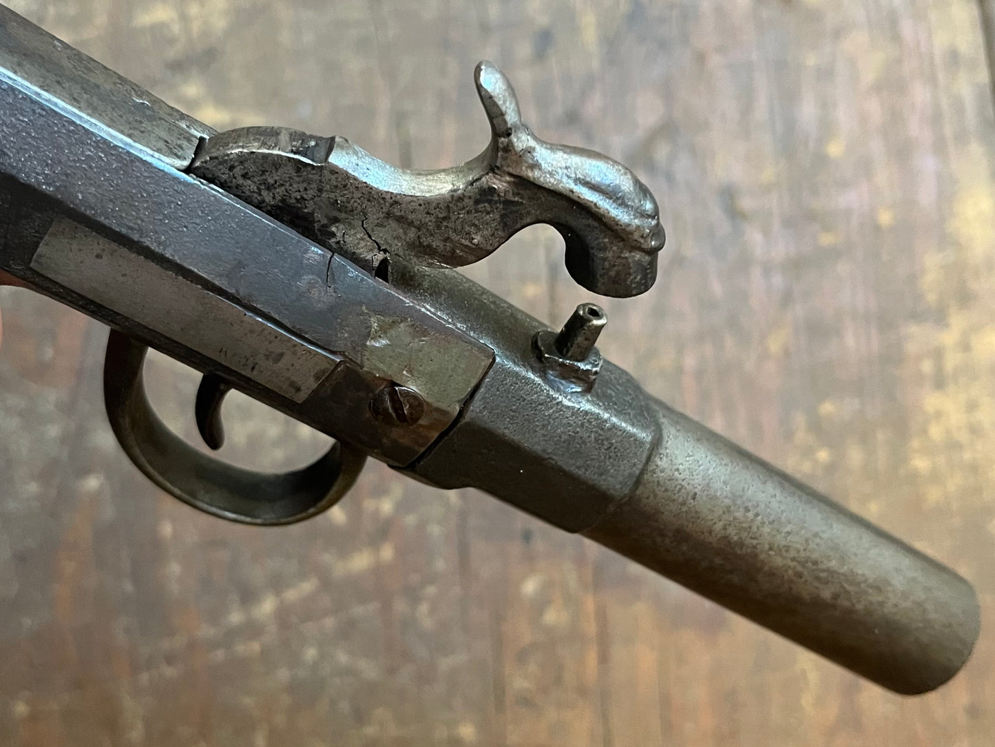 1857 William S. Butler (All-Cast) 41. Cal Percussion Boot Pistol - Civil War Era