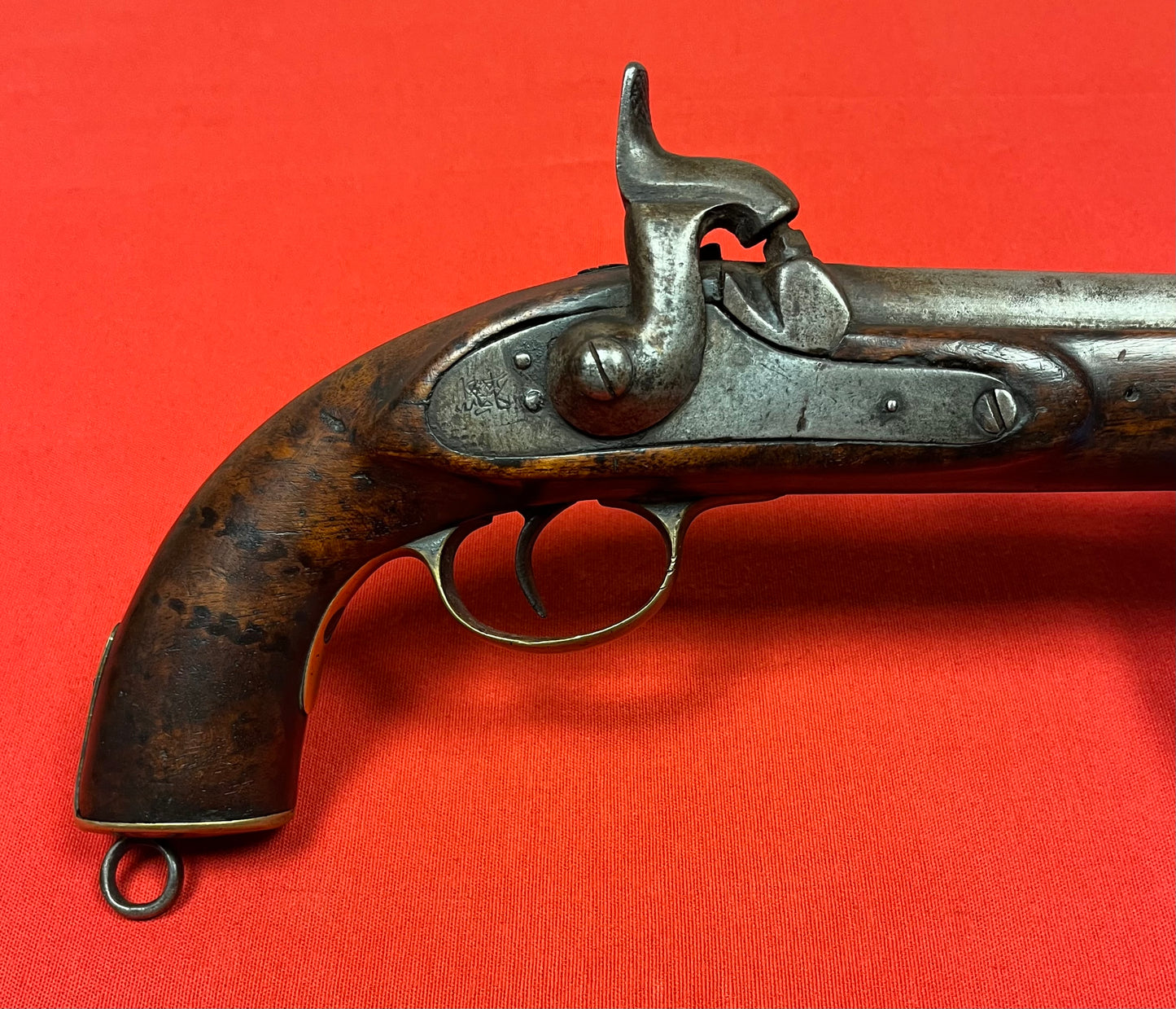P1858 BRITISH EAST INDIA GOVERNMENT (EIG) PATTERN 1858 PERCUSSION .56 CAL. SINGLE SHOT CAVALRY PISTOL