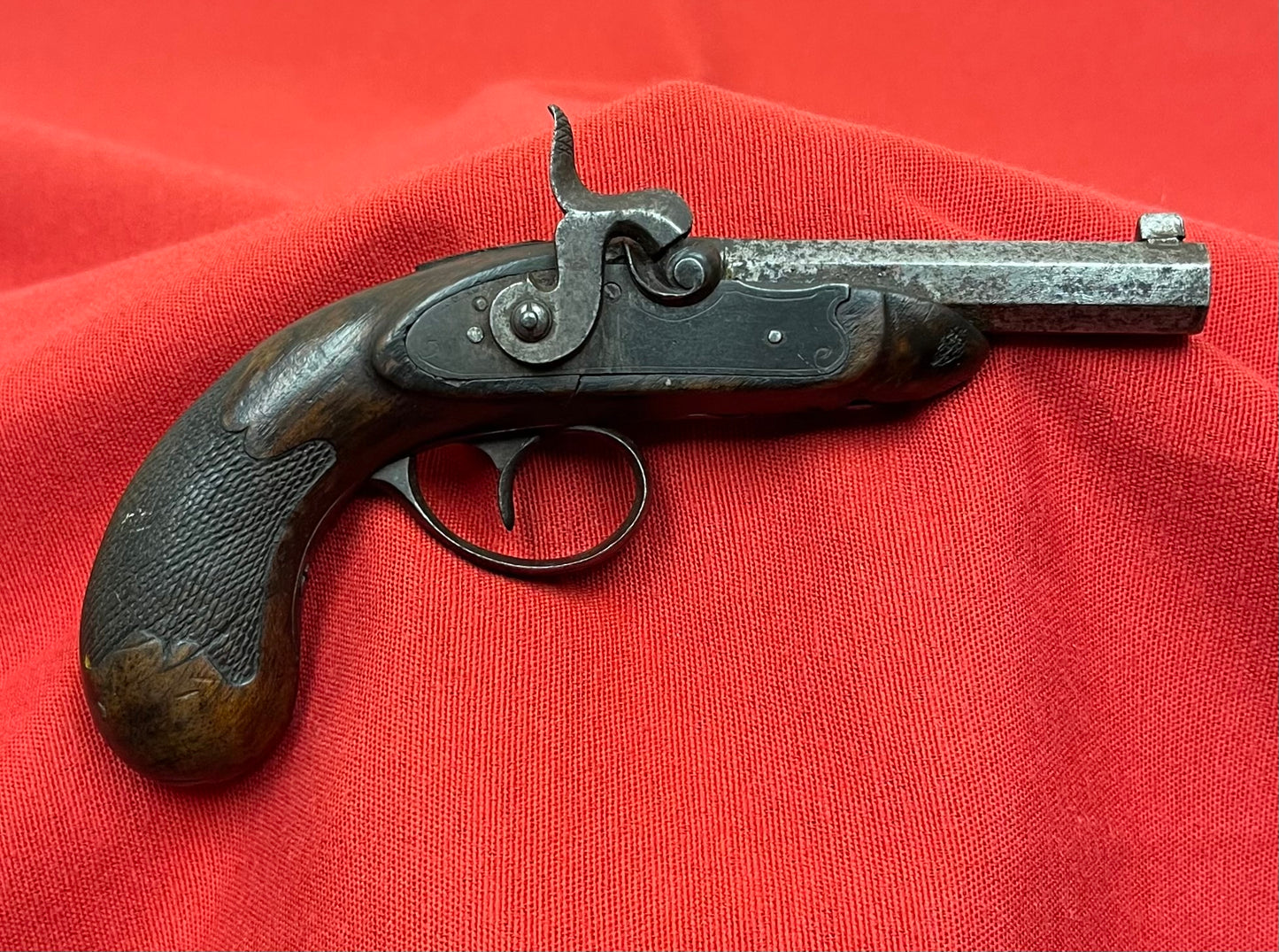 1840's French Traveler's Single Shot Percussion Pistol - Civil War Era