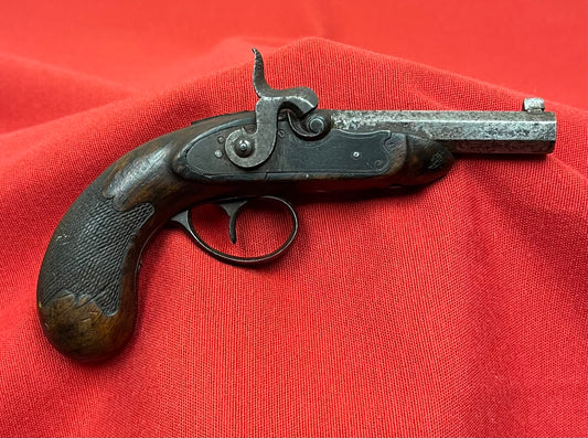 1840's French Traveler's Single Shot Percussion Pistol - Civil War Era