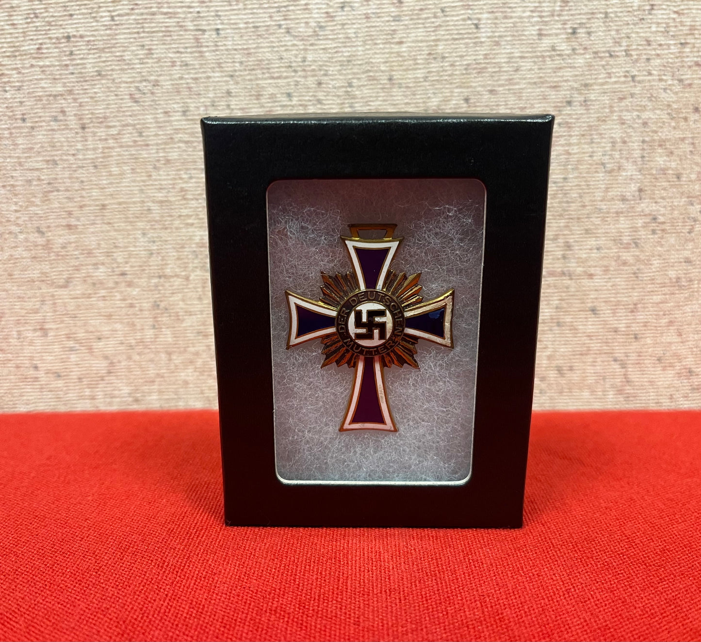 WWII Era German Mother’s Cross (Ehrenkreuz der Deutschen Mutter) In Gold