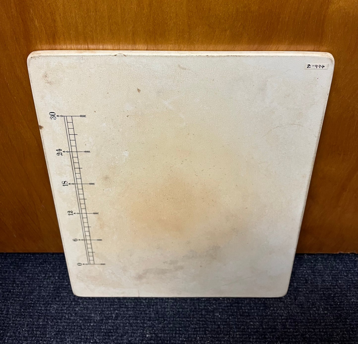 19th Century Pharmacist Chemist Apothecary Pill Tile Slab Ironstone #3