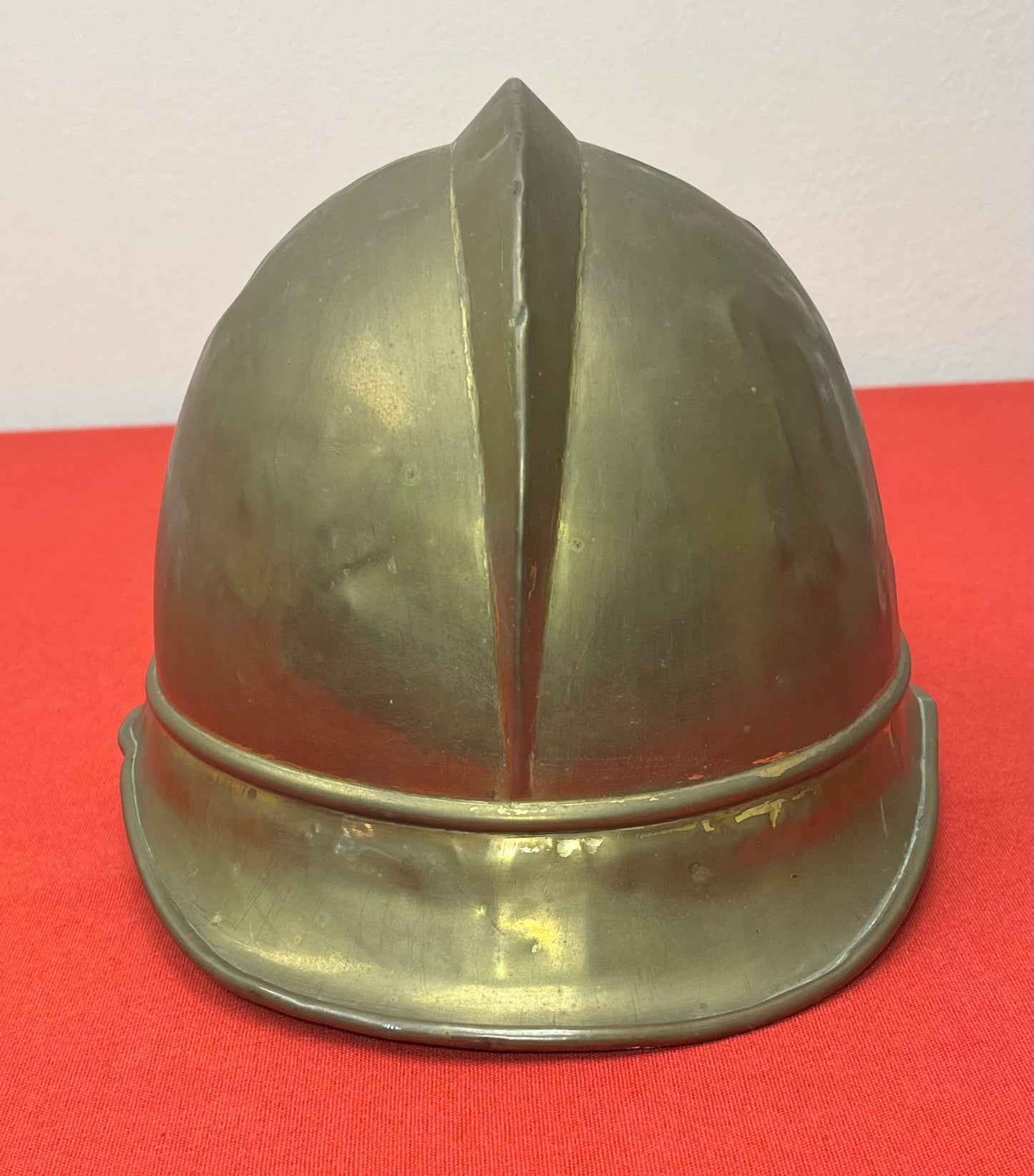 1920's Post-WW1 German Fire Brigade/Fireman’s Brass Helmet