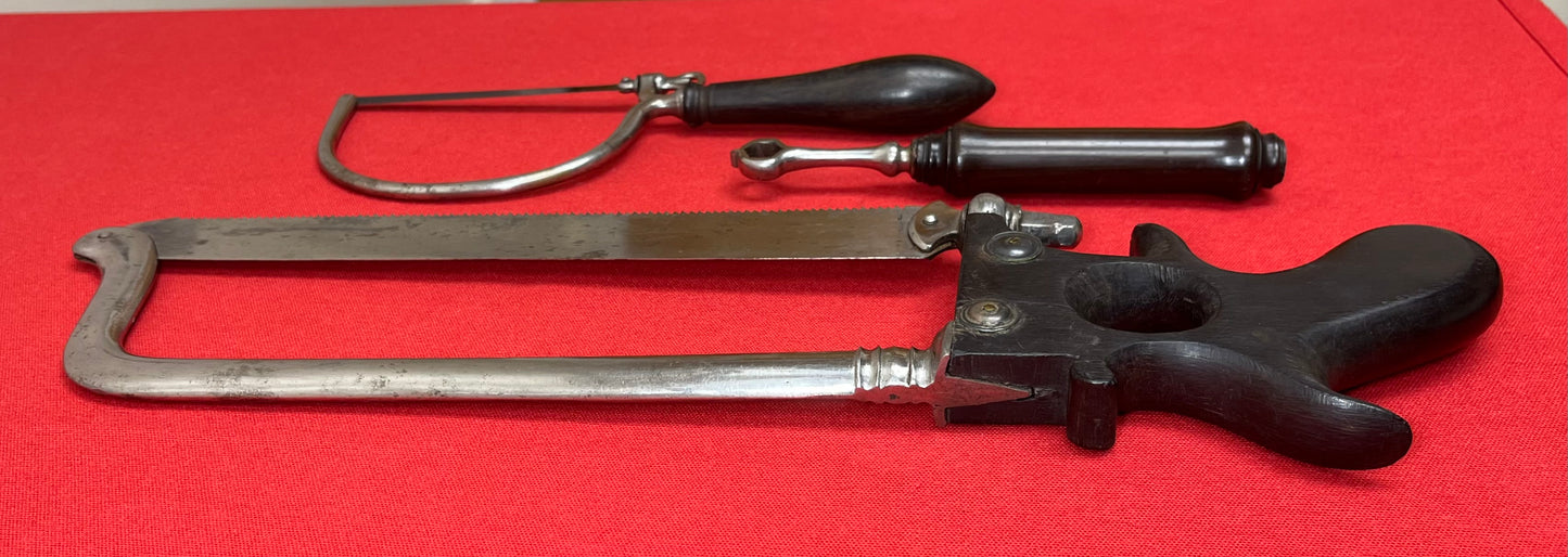 Revolutionary War Era Surgeon's Saw Set Ca. 1770-1780