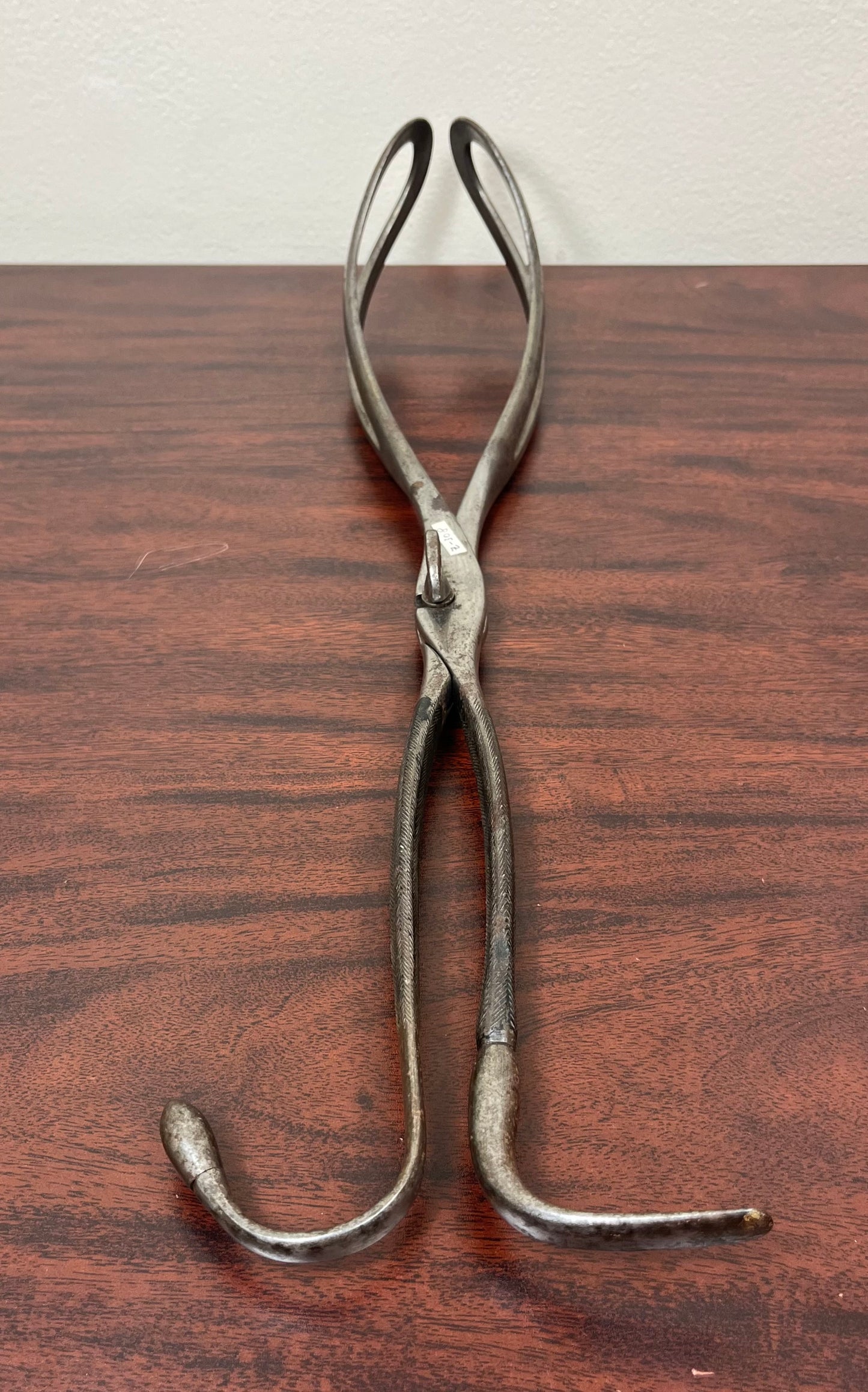 1801-1850 OBSTETRICAL BIRTHING FORCEPS LEVRET - ANTIQUE MEDICAL-CIVIL WAR ERA #6