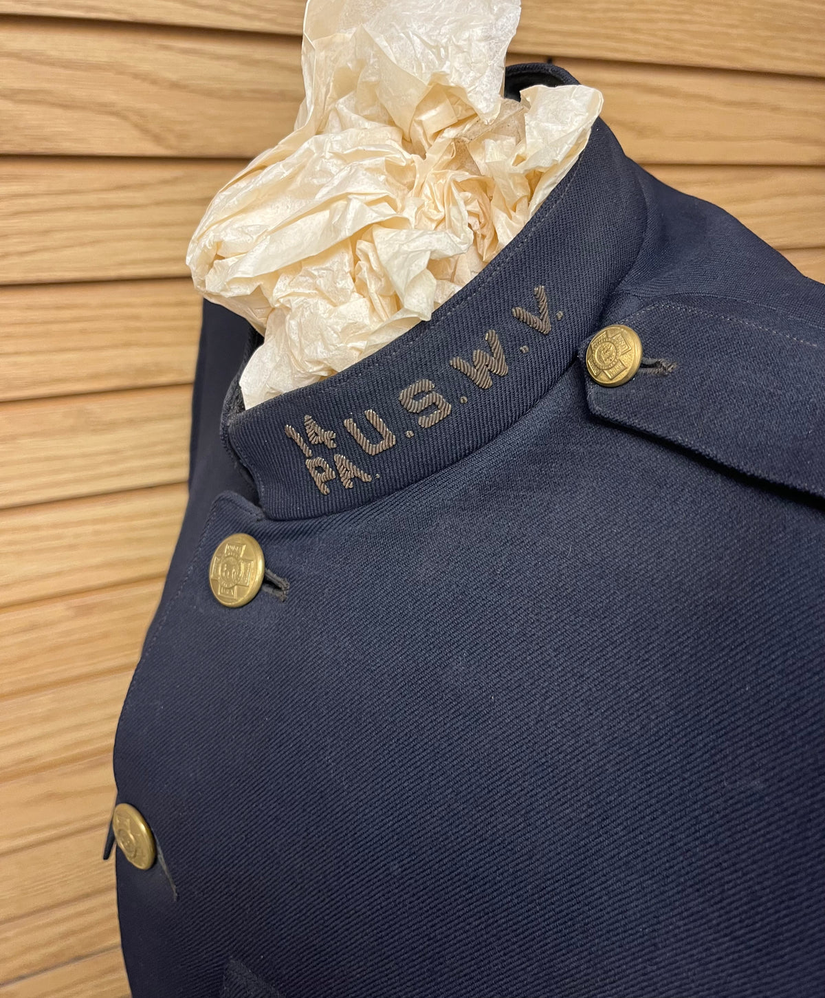 U.S. SPANISH AMERICAN WAR VETERAN’S UNIFORM - 14TH P.A. (NAMED) WILLIAM HUDSON