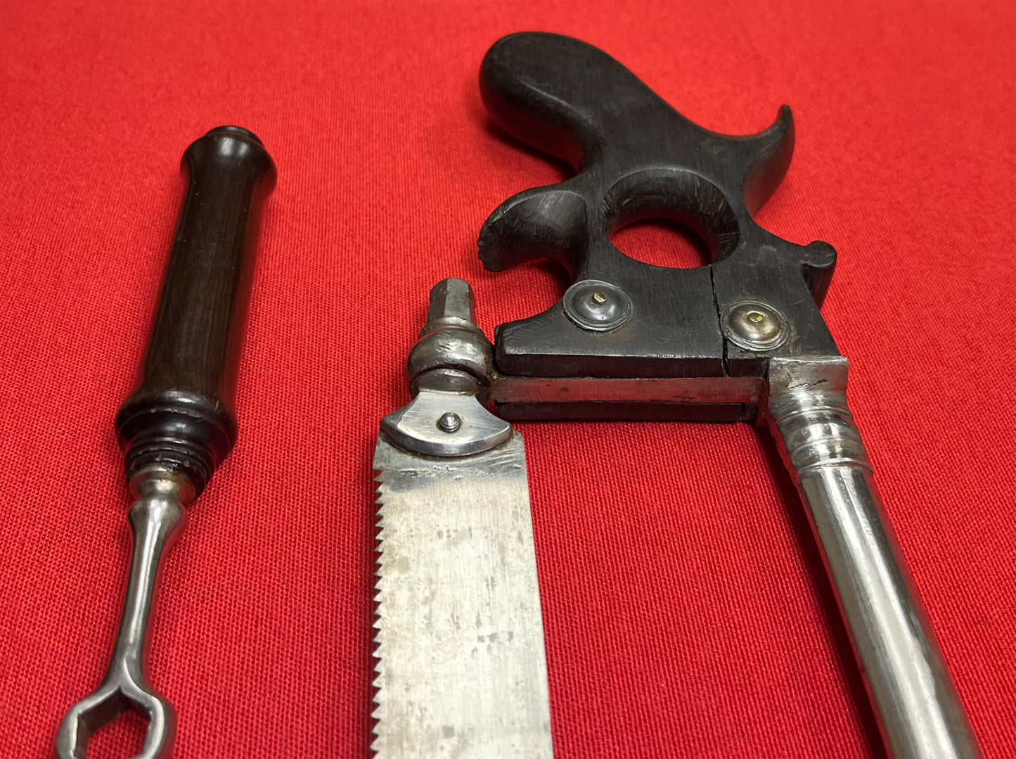 Revolutionary War Era Surgeon's Saw Set Ca. 1770-1780