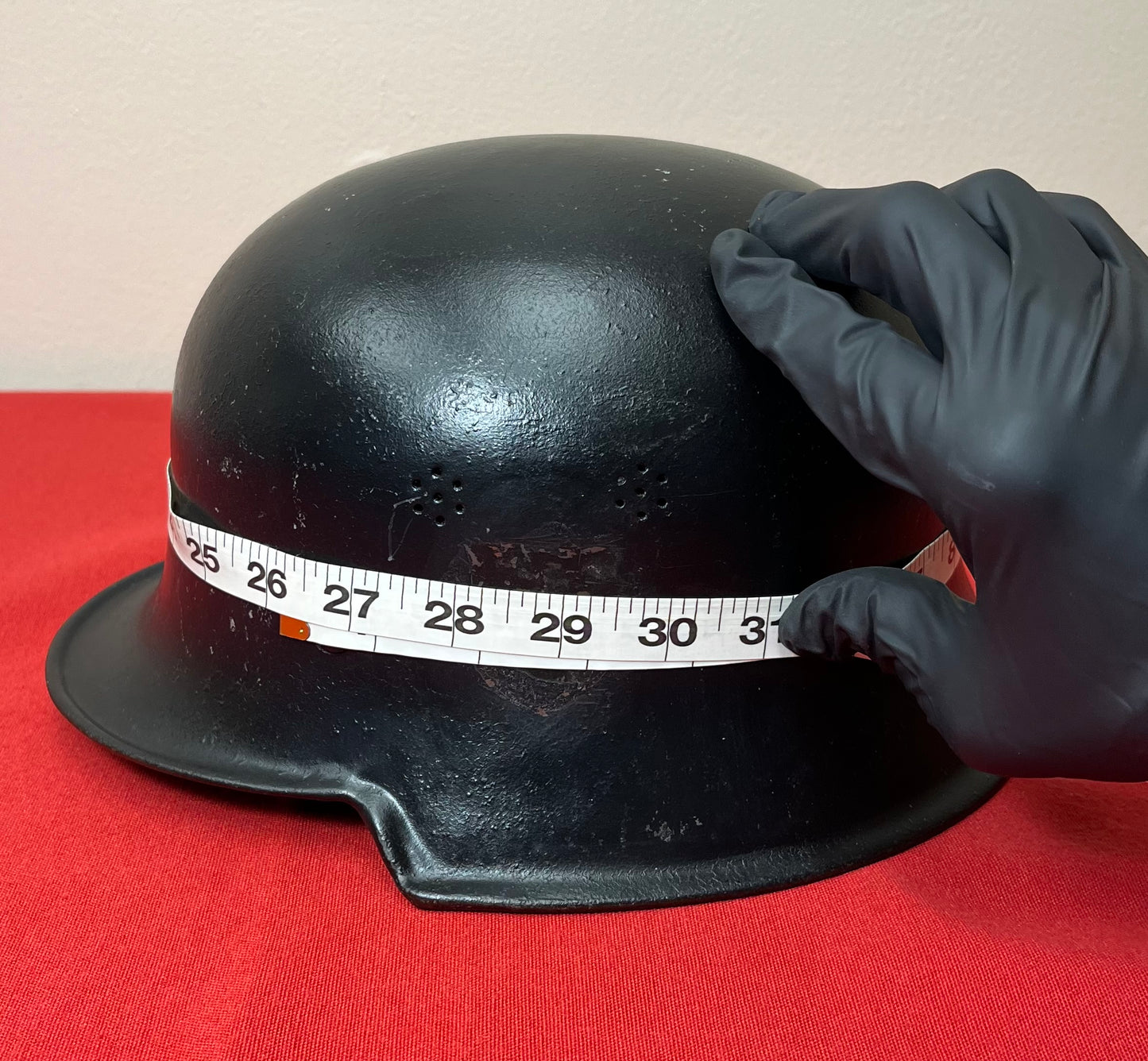 Original WWII German M34 Police Helmet