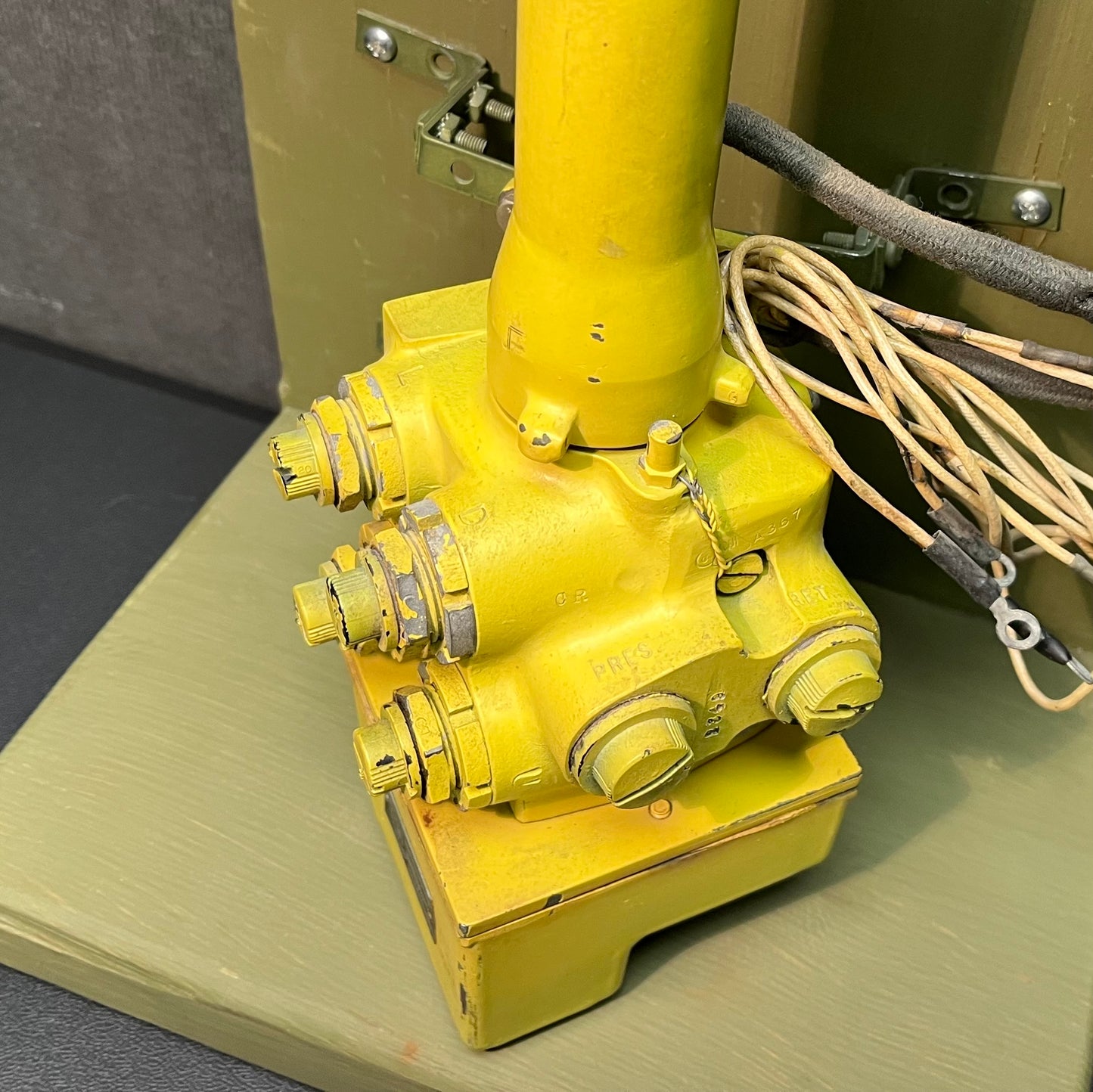 WWII B-24 Liberator Aircraft Gun Turret Control Stick