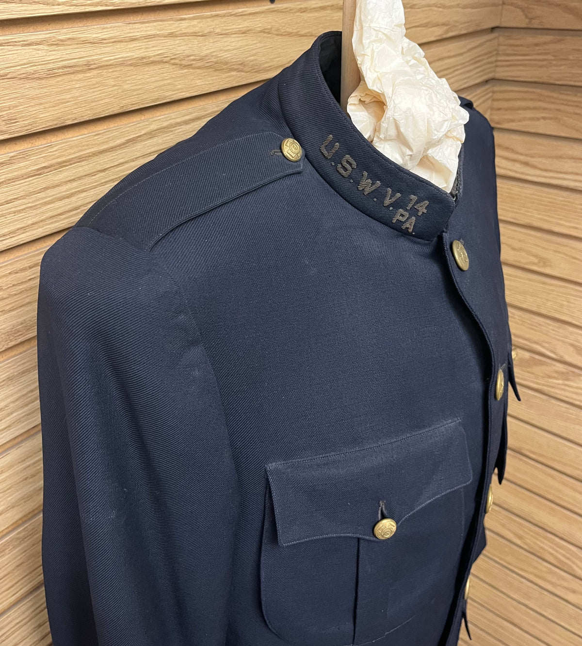U.S. SPANISH AMERICAN WAR VETERAN’S UNIFORM - 14TH P.A. (NAMED) WILLIAM HUDSON