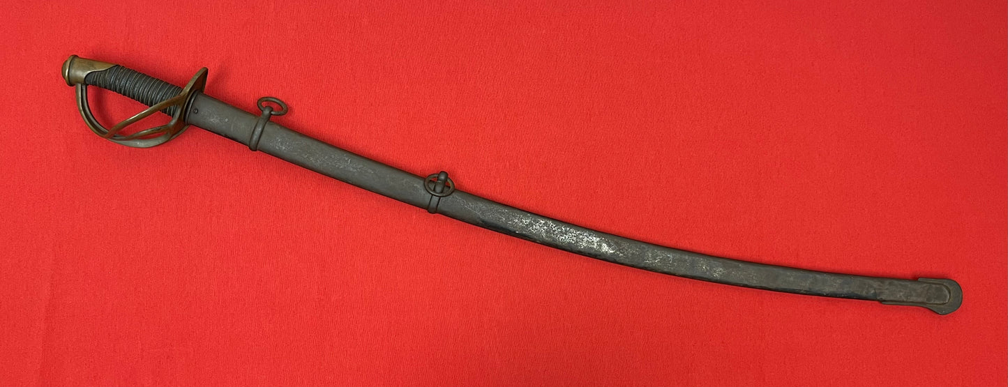 Authentic M1860 U.S. Civil War "Wrist Breaker" Cavalry Saber/Sword