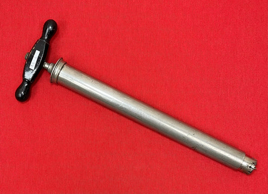 1800’s Obstetric Trephine Trepanning Drill W/ Wooden Handle-Antique Medical Equipment